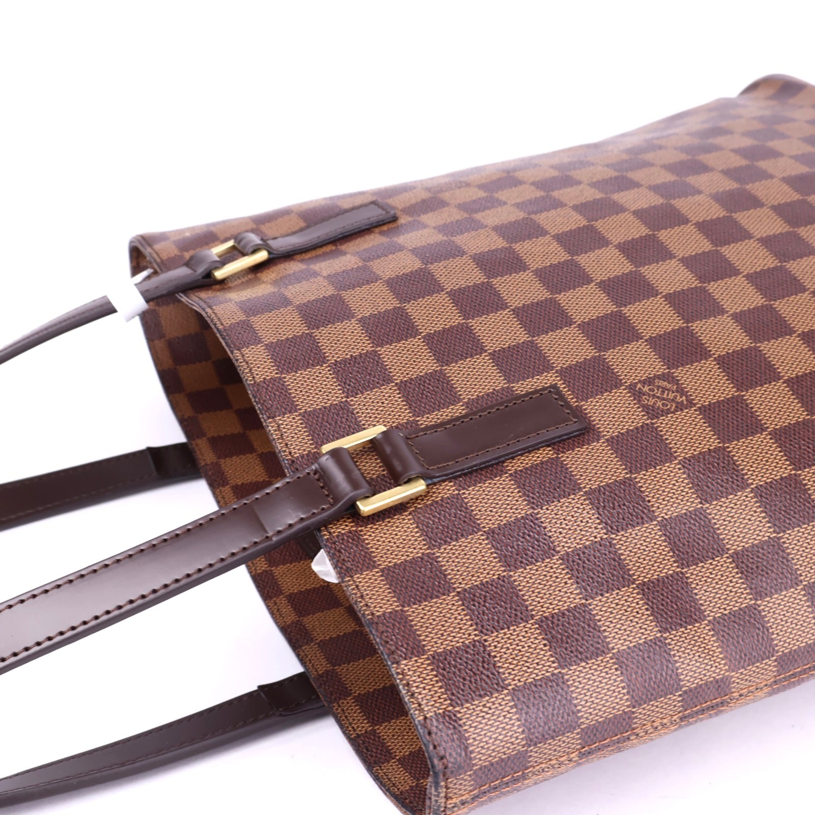 J3423 Louis Vuitton Brown Damier Canvas Ebene Damier Canvas- Pre Owned