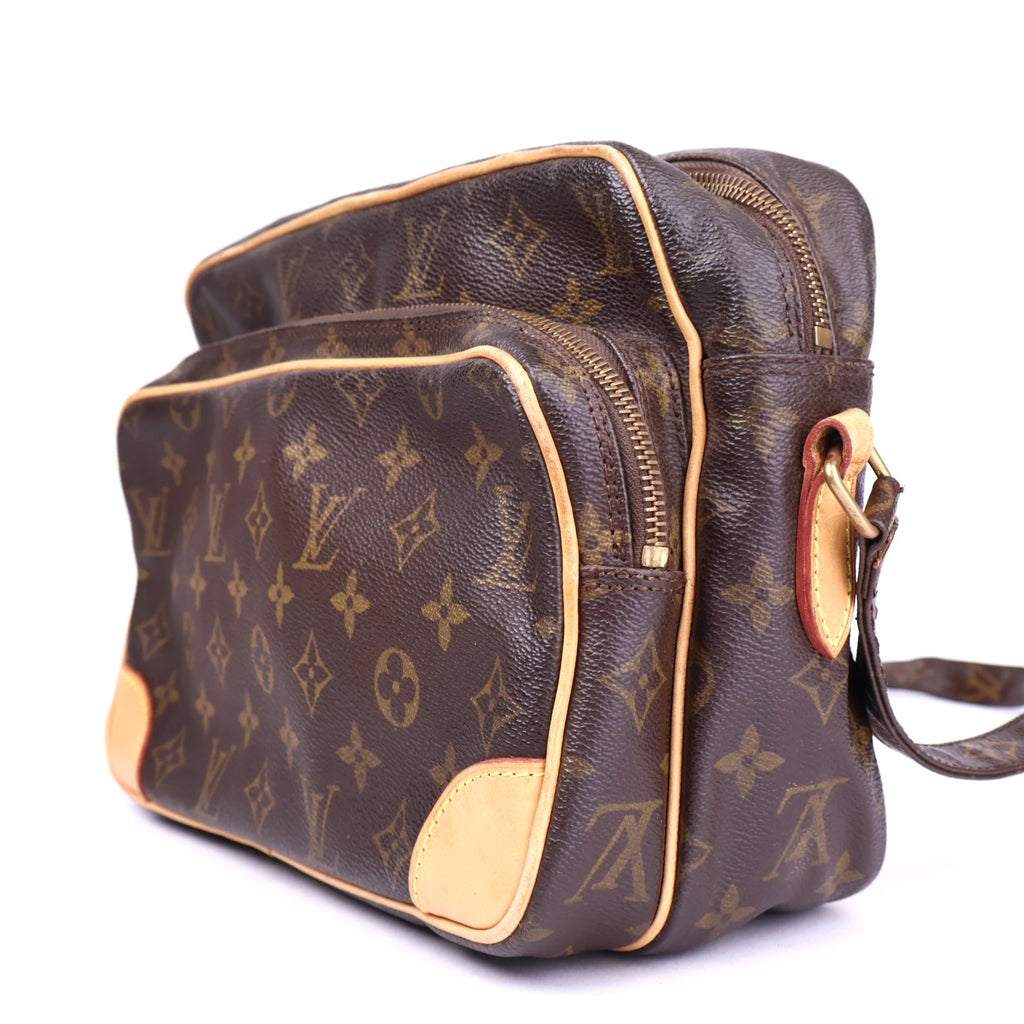 J3719# Louis Vuitton Nile Monogram Brown- Pre Owned