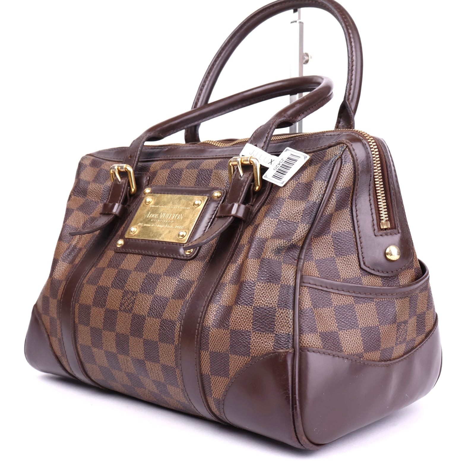 J3420 Louis Vuitton Damier Ebene Berkeley Bag- Pre Owned