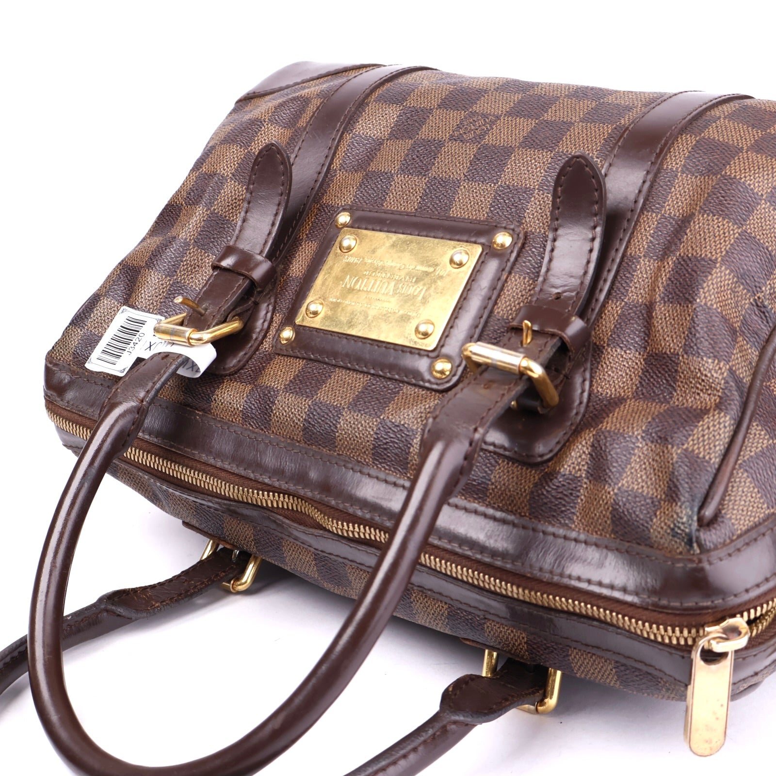 J3420 Louis Vuitton Damier Ebene Berkeley Bag- Pre Owned