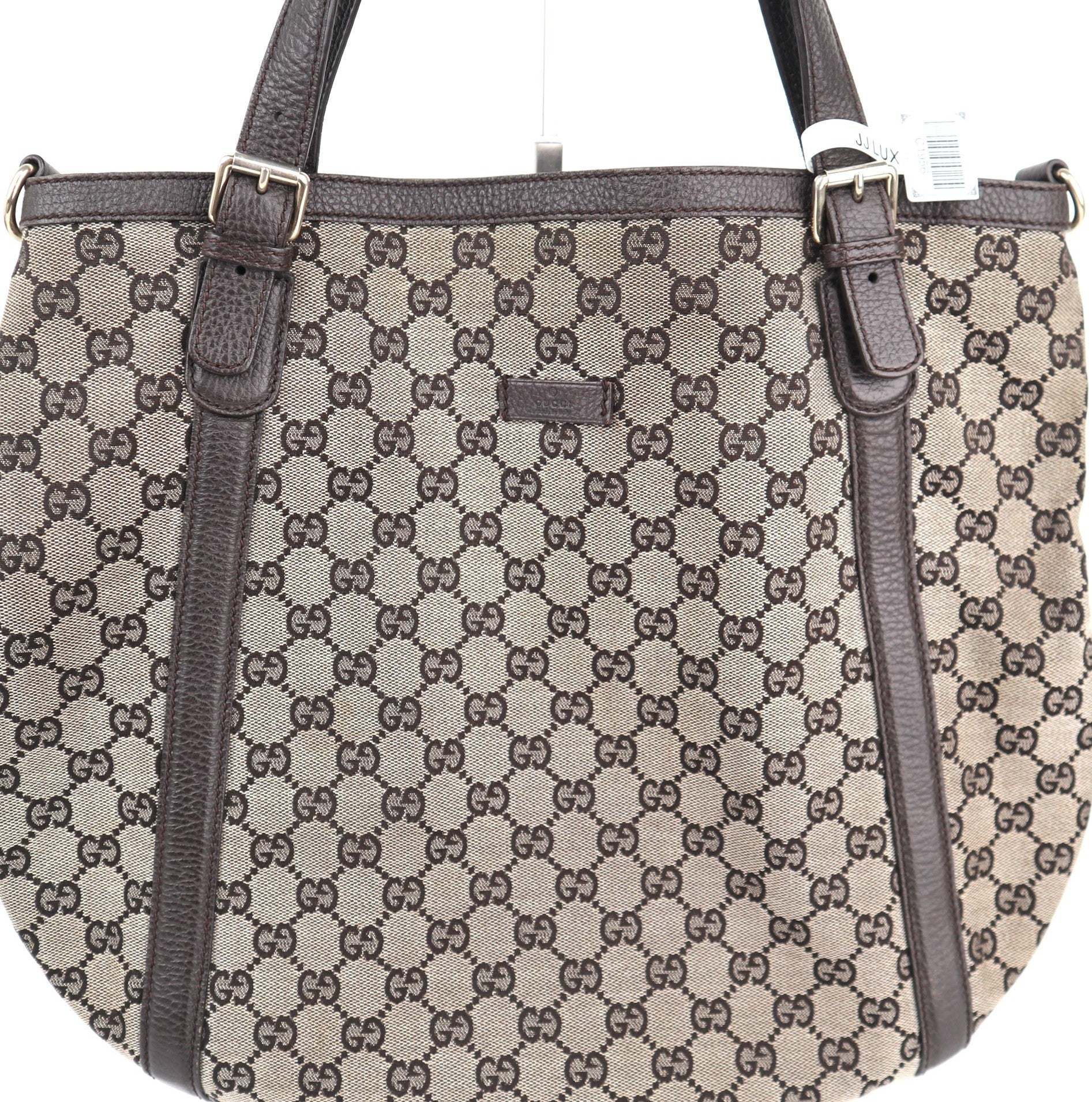 C1956 Gucci Tote Bag GG Supreme Messenger | Pre-Owned Excellent Canvas GG Supreme