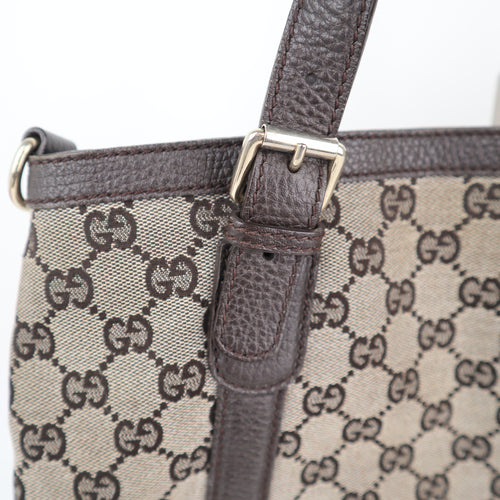C1956 Gucci Tote Bag GG Supreme Messenger | Pre-Owned Excellent Canvas GG Supreme