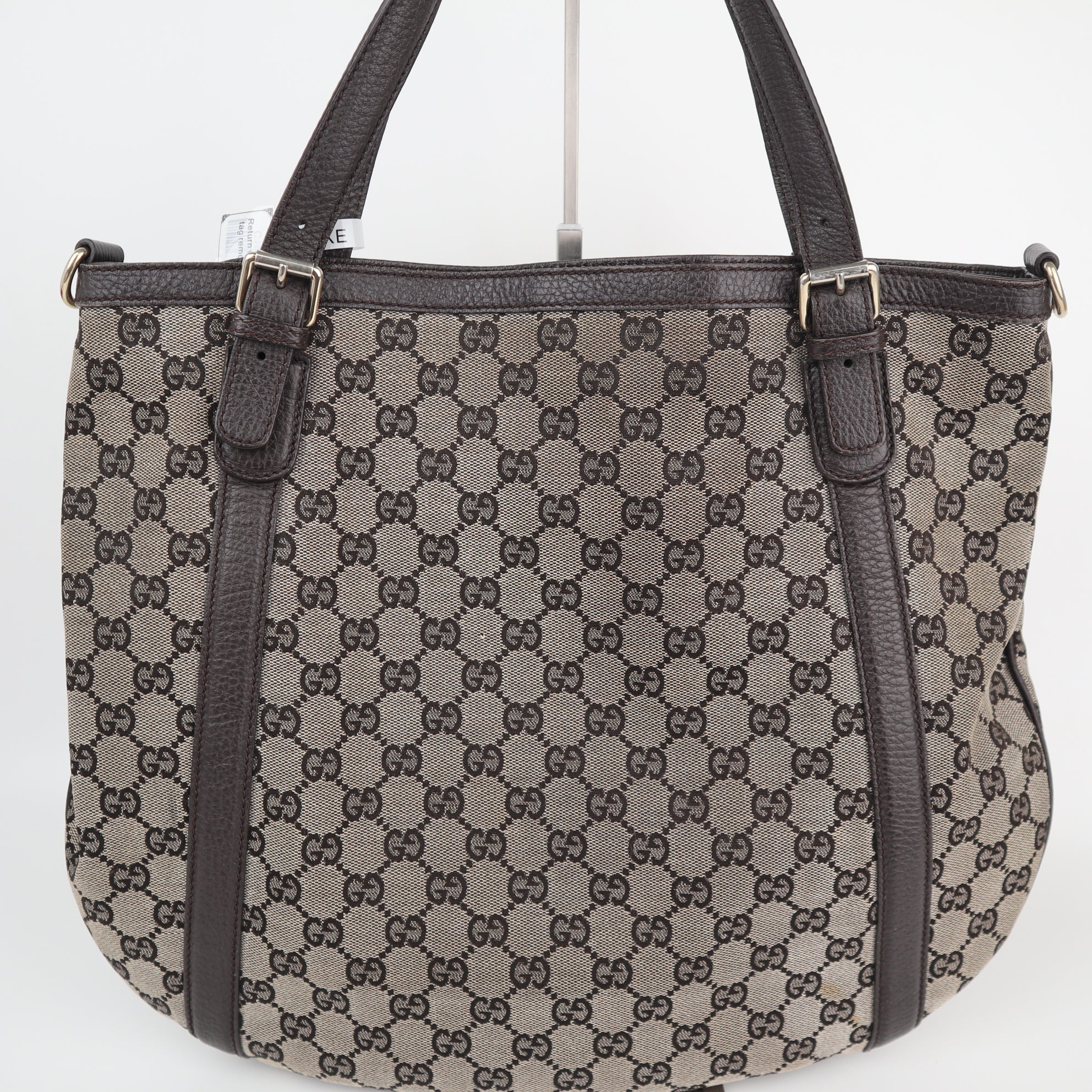 C1956 Gucci Tote Bag GG Supreme Messenger | Pre-Owned Excellent Canvas GG Supreme