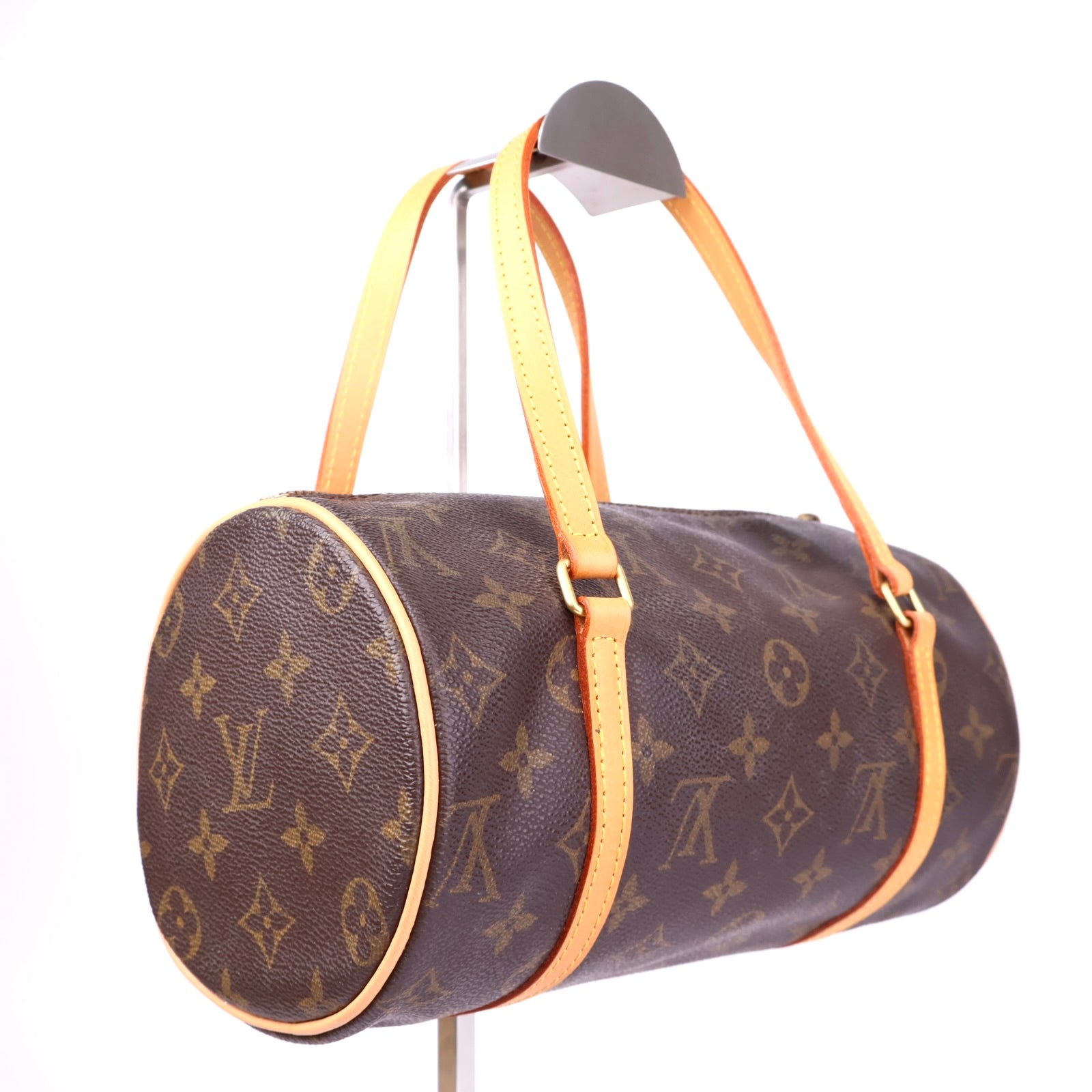 J3720R Louis Vuitton Papillon Handbag Monogram Canvas- Pre Owned