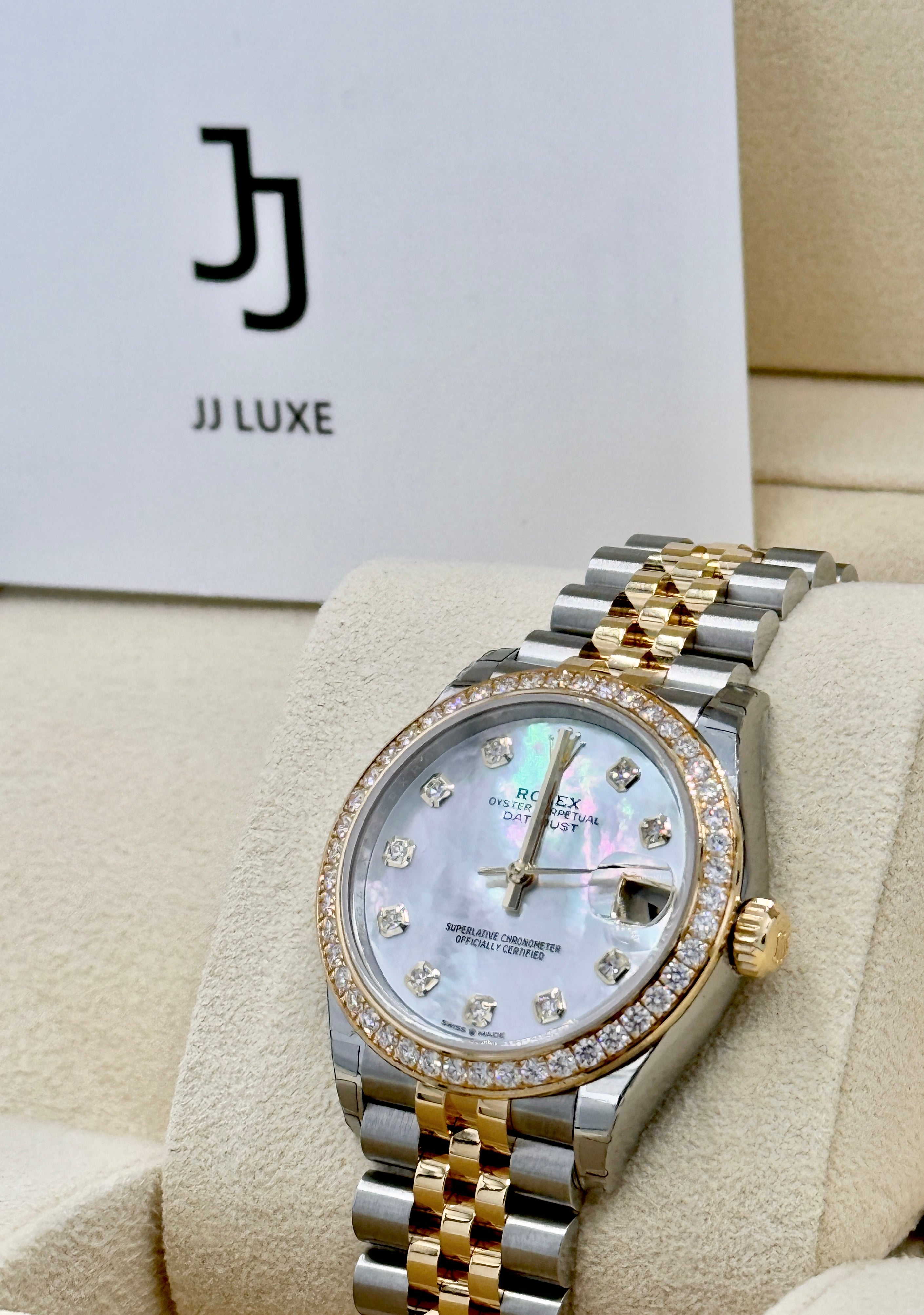 Rolex Datejust White Mother-of-pearl 31mm 278383RBR
