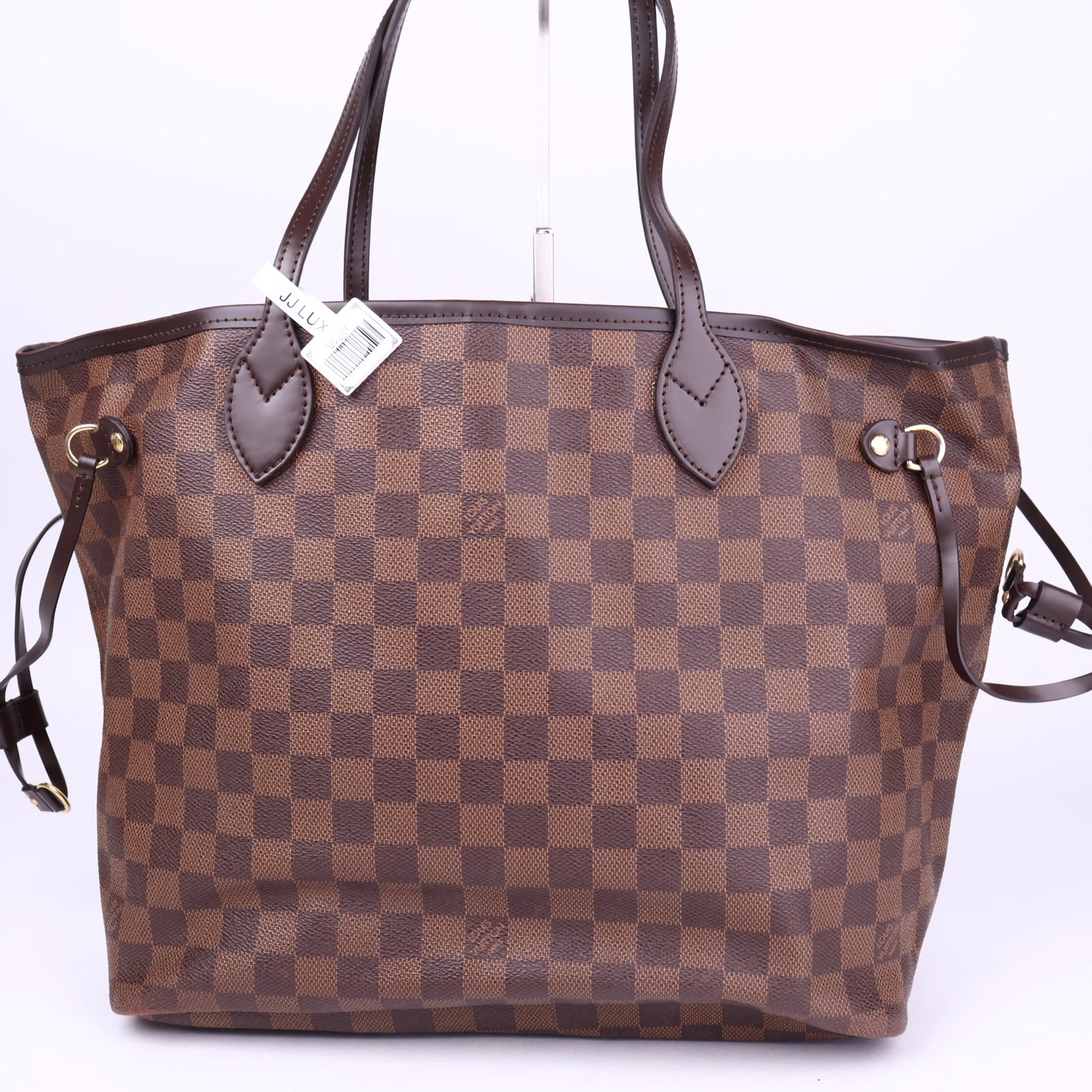 J3716 Louis Vuitton Neverfull Damier Ebene Canvas MM- Pre Owned
