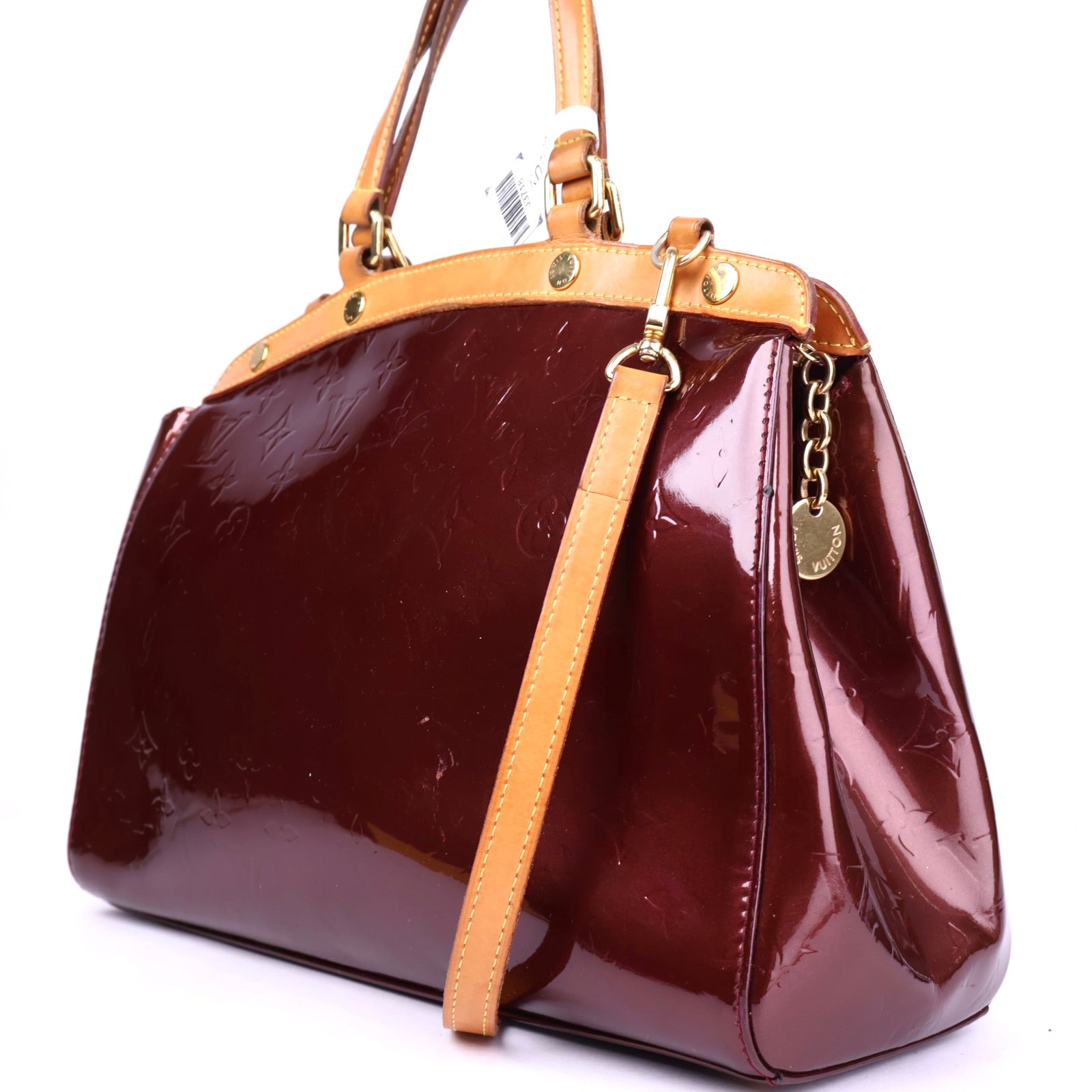 J3718 Louis Vuitton Monogram Embossed Bréa Leather Handbag- Pre Owned