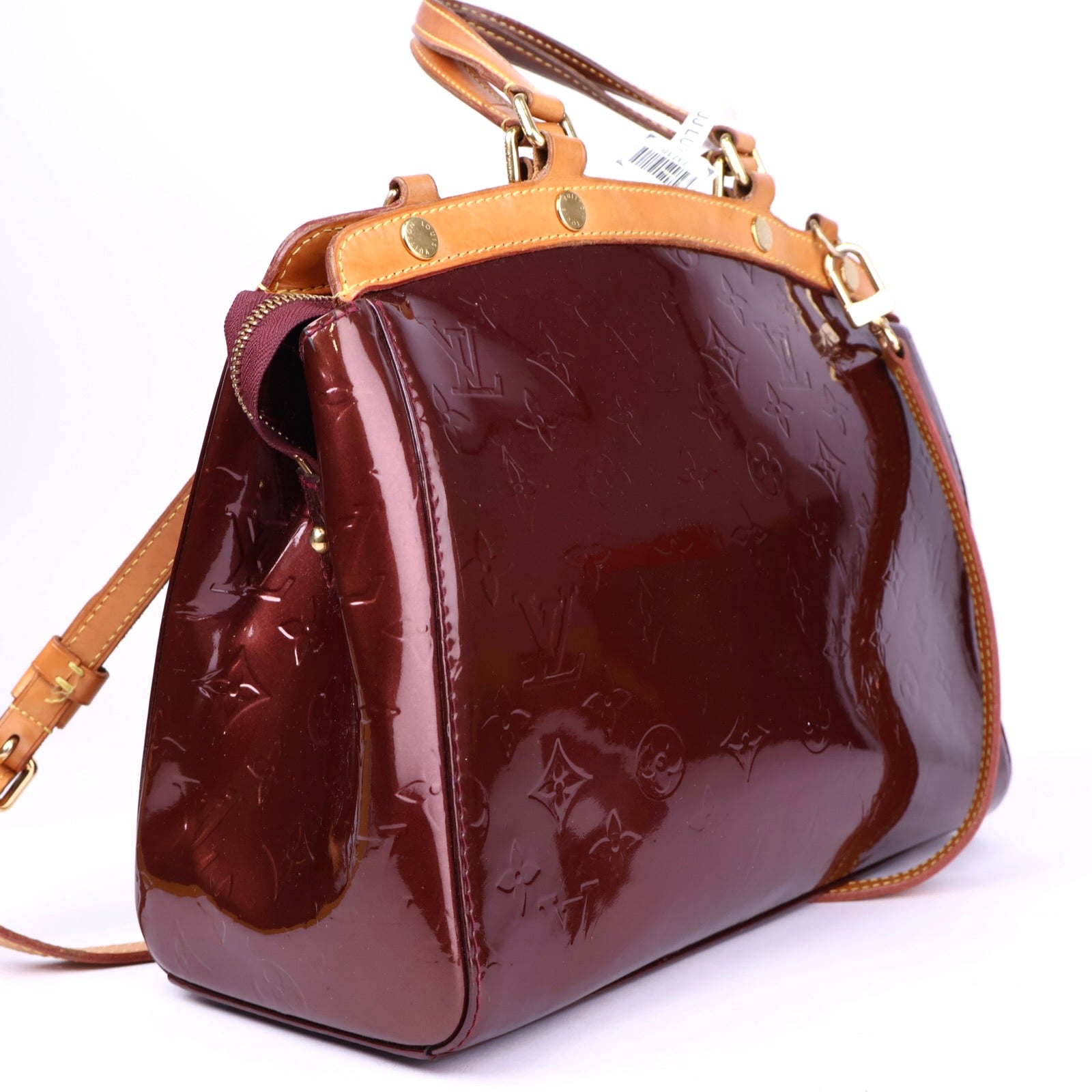 J3718 Louis Vuitton Monogram Embossed Bréa Leather Handbag- Pre Owned