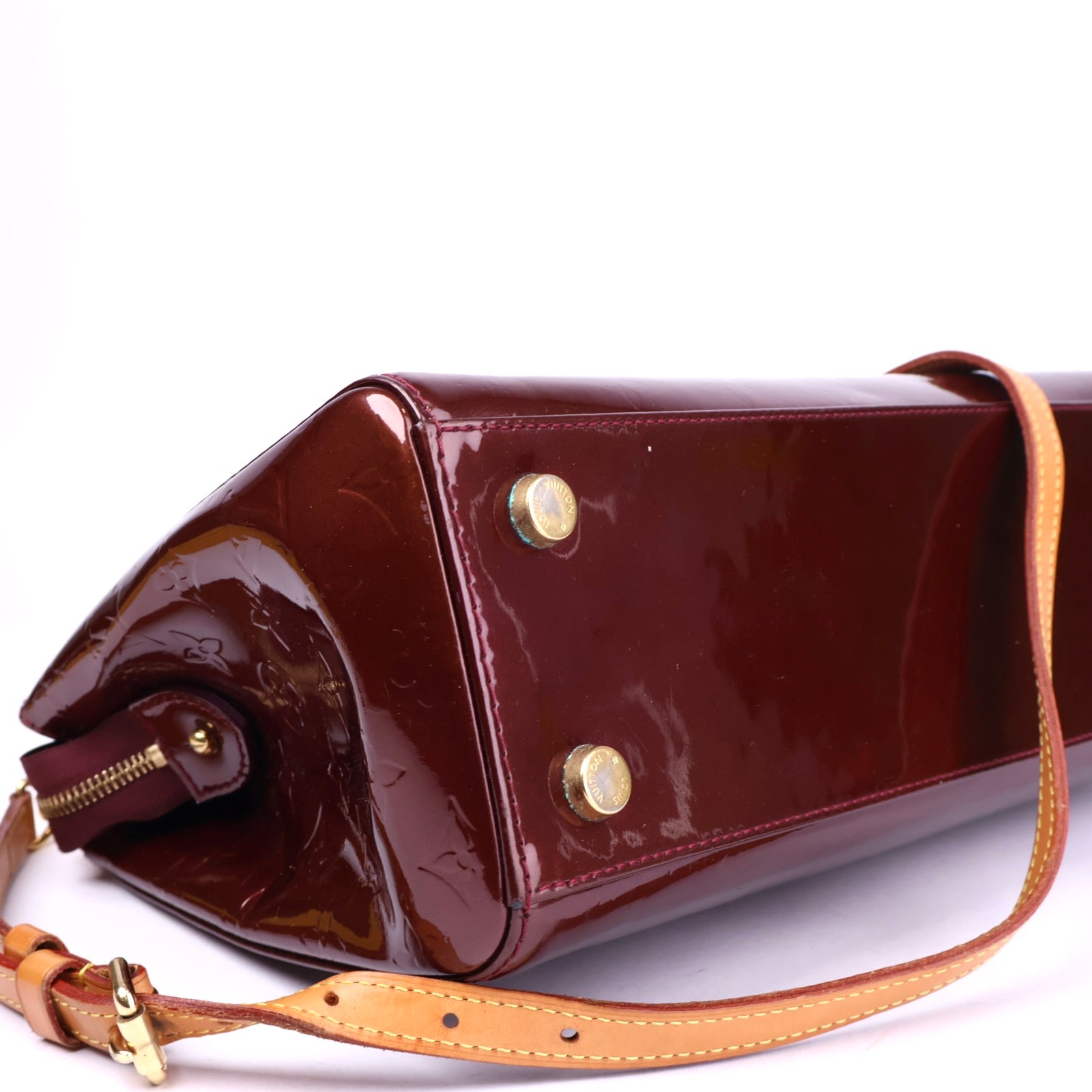 J3718 Louis Vuitton Monogram Embossed Bréa Leather Handbag- Pre Owned