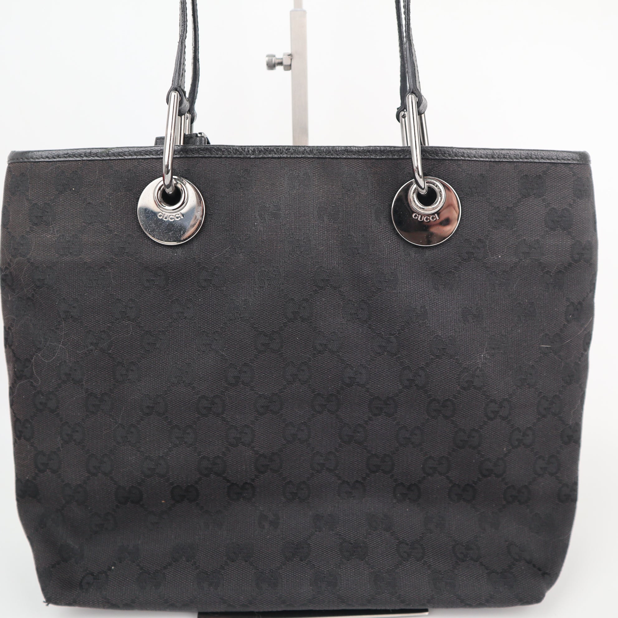 C1963 Gucci Shoulder Bag GG Eclipse | Pre-Owned Excellent Canvas GG Monogram
