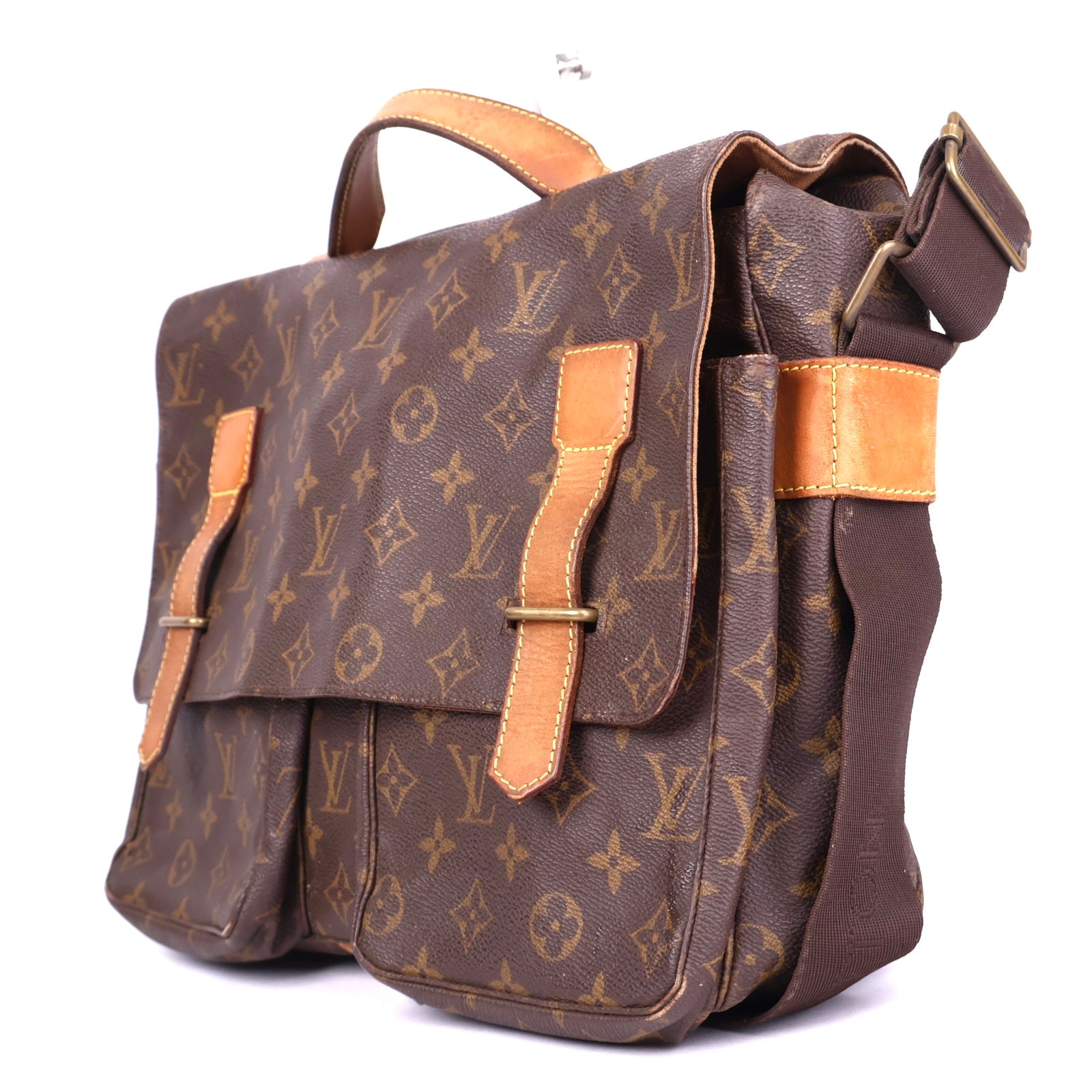 J3725 Louis Vuitton Hand Bag Broadway Brown Monogram- Pre Owned