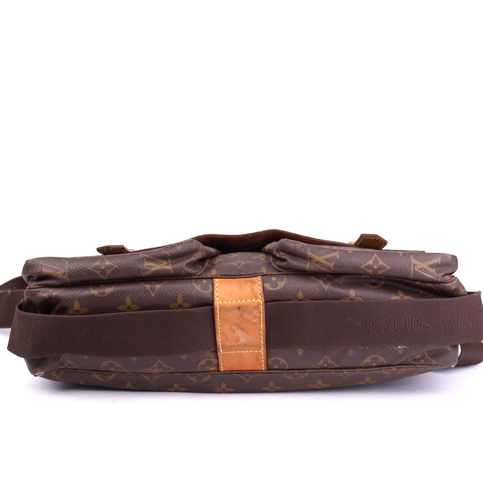 J3725 Louis Vuitton Hand Bag Broadway Brown Monogram- Pre Owned