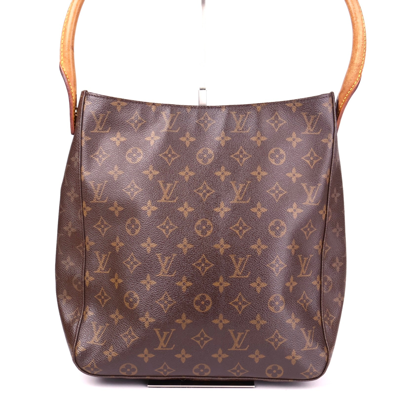 J3435 Louis Vuitton Looping Handbag Monogram Canvas GM- Pre Owned