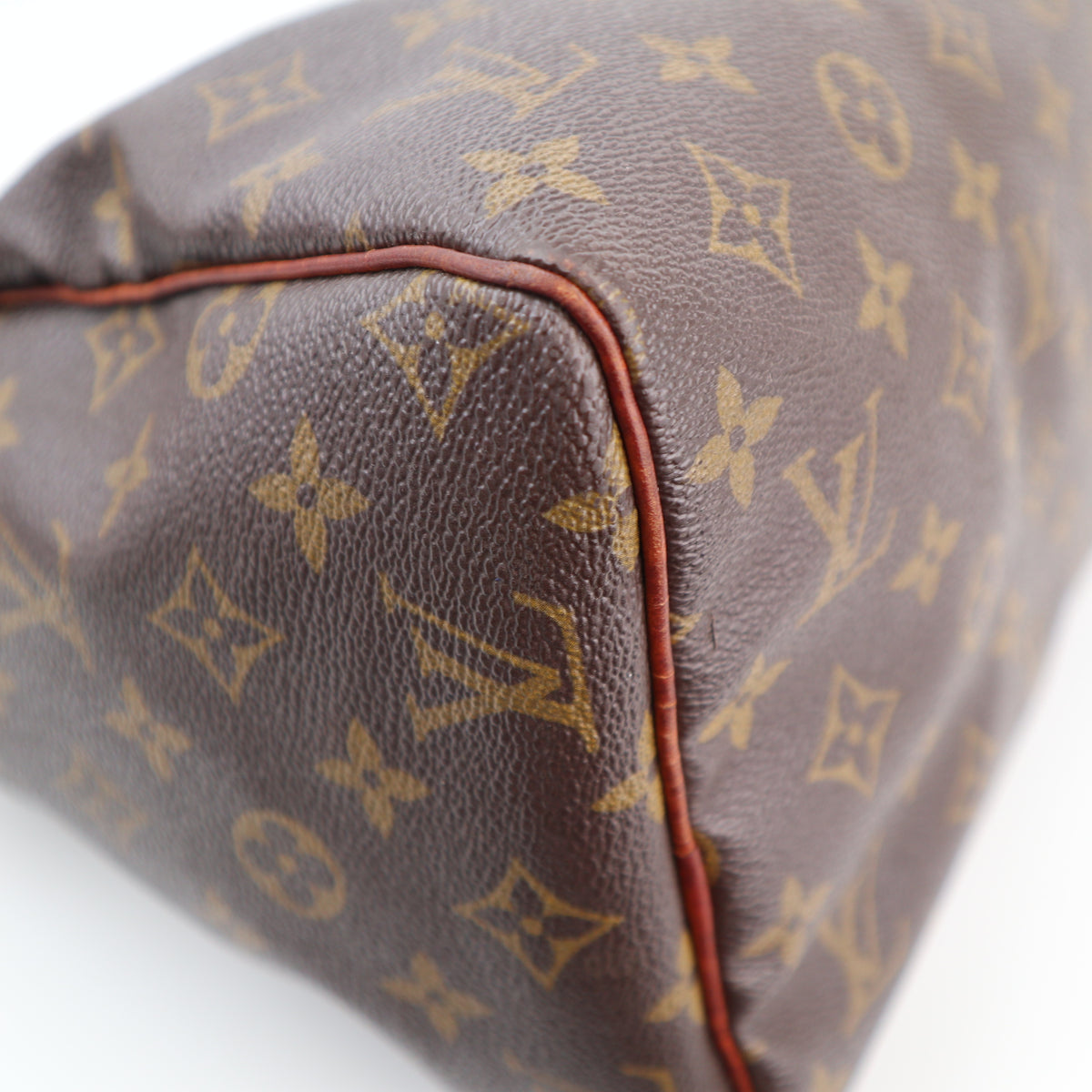 C2989 Louis Vuitton Top Handle Bag Monogram Canvas Speedy 30 | Pre-Owned Very Good Brown Coated canvas Monogram