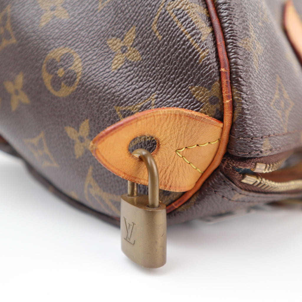 C2989 Louis Vuitton Top Handle Bag Monogram Canvas Speedy 30 | Pre-Owned Very Good Brown Coated canvas Monogram