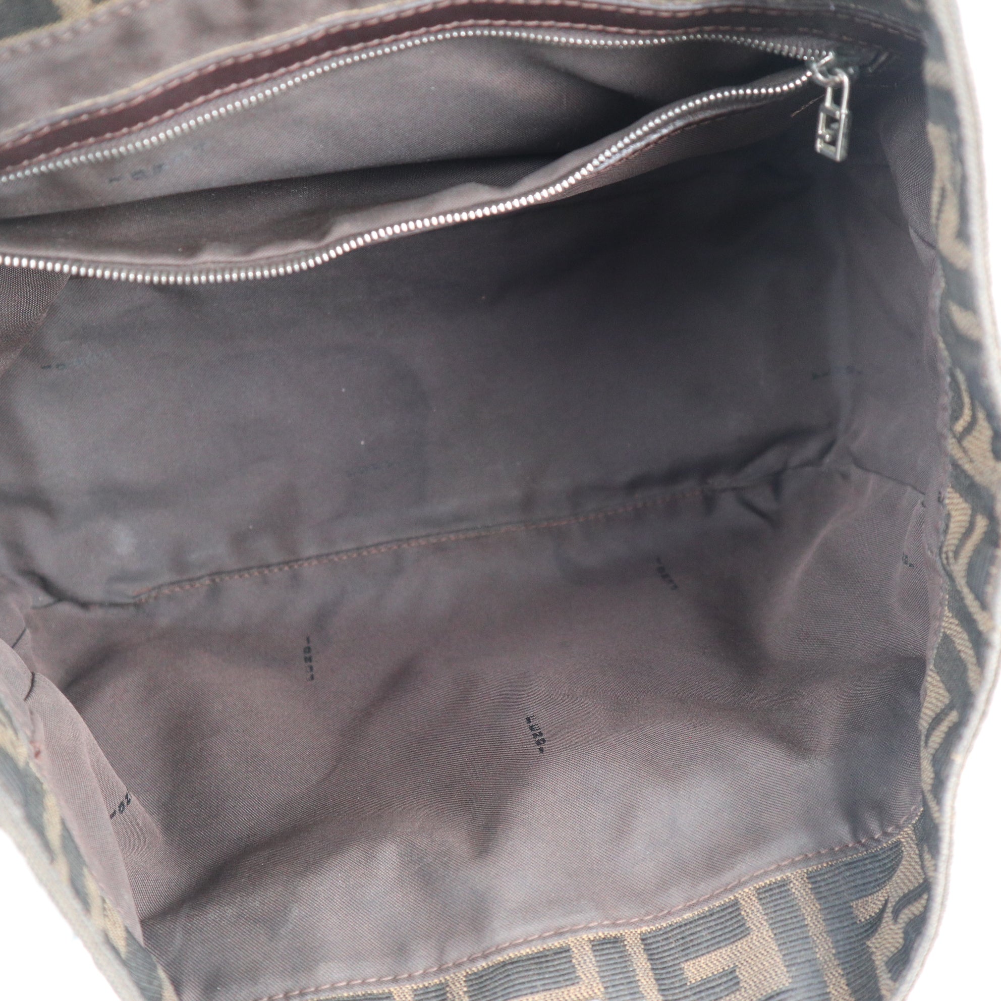 C1966 Fendi Top Handle Bag Zucca | Pre-Owned Very Good Canvas Zucca