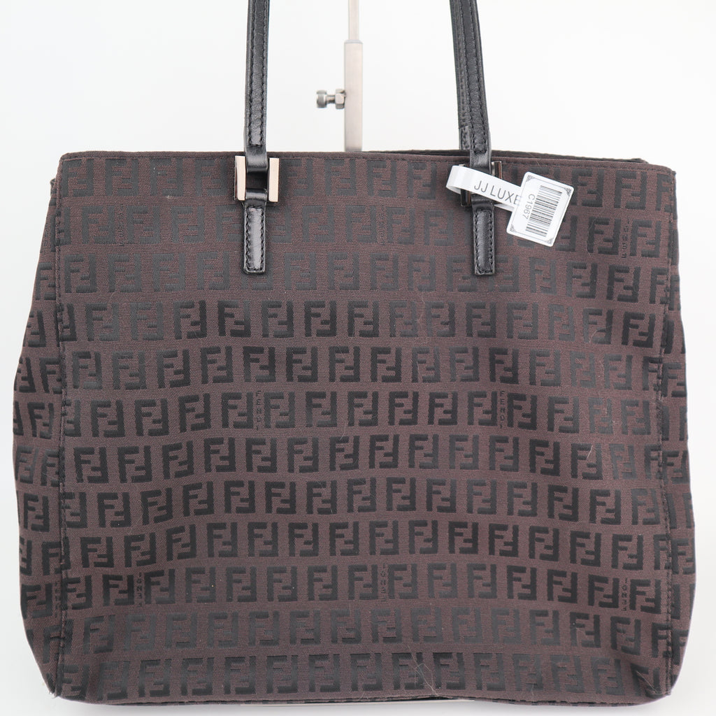 C1967 Fendi Tote Bag Zucca | Pre-Owned Excellent Canvas Zucca