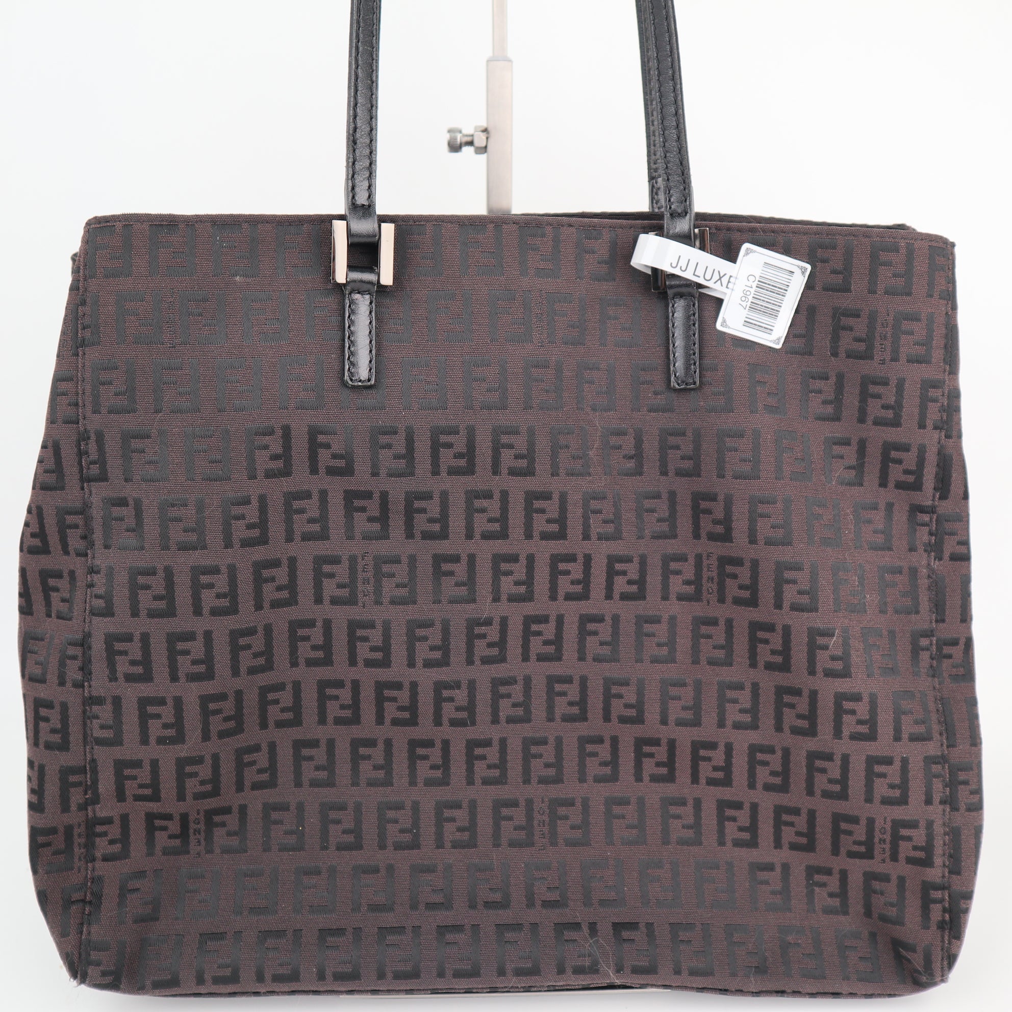C1967 Fendi Tote Bag Zucca | Pre-Owned Excellent Canvas Zucca