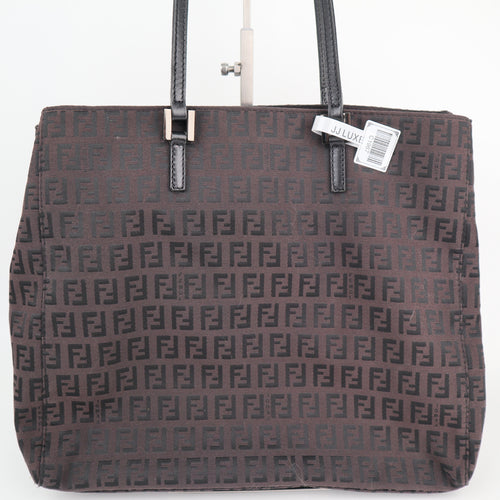C1967 Fendi Tote Bag Zucca | Pre-Owned Excellent Canvas Zucca