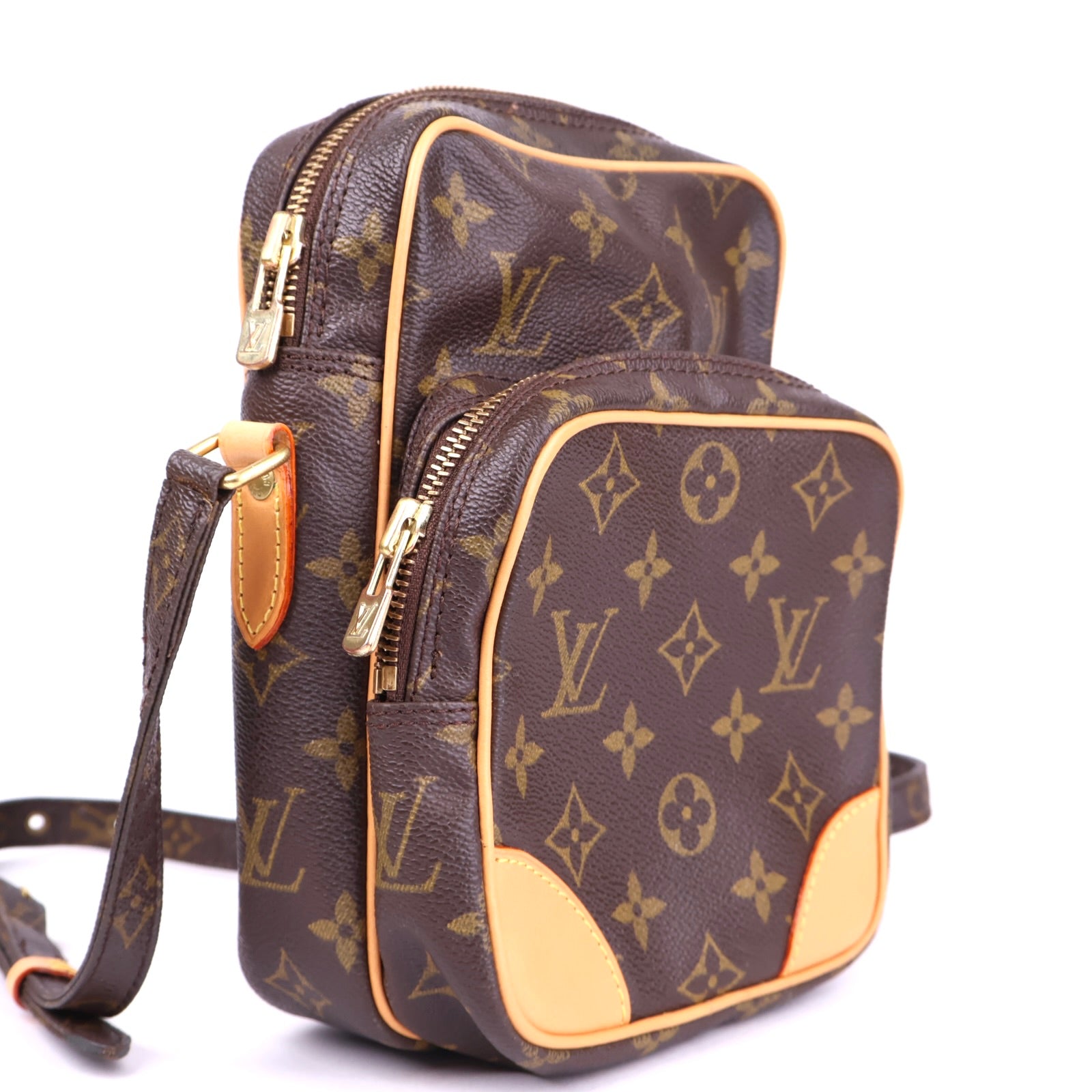 J3432 Louis Vuitton Amazone Monogram Canvas Brown- Pre Owned