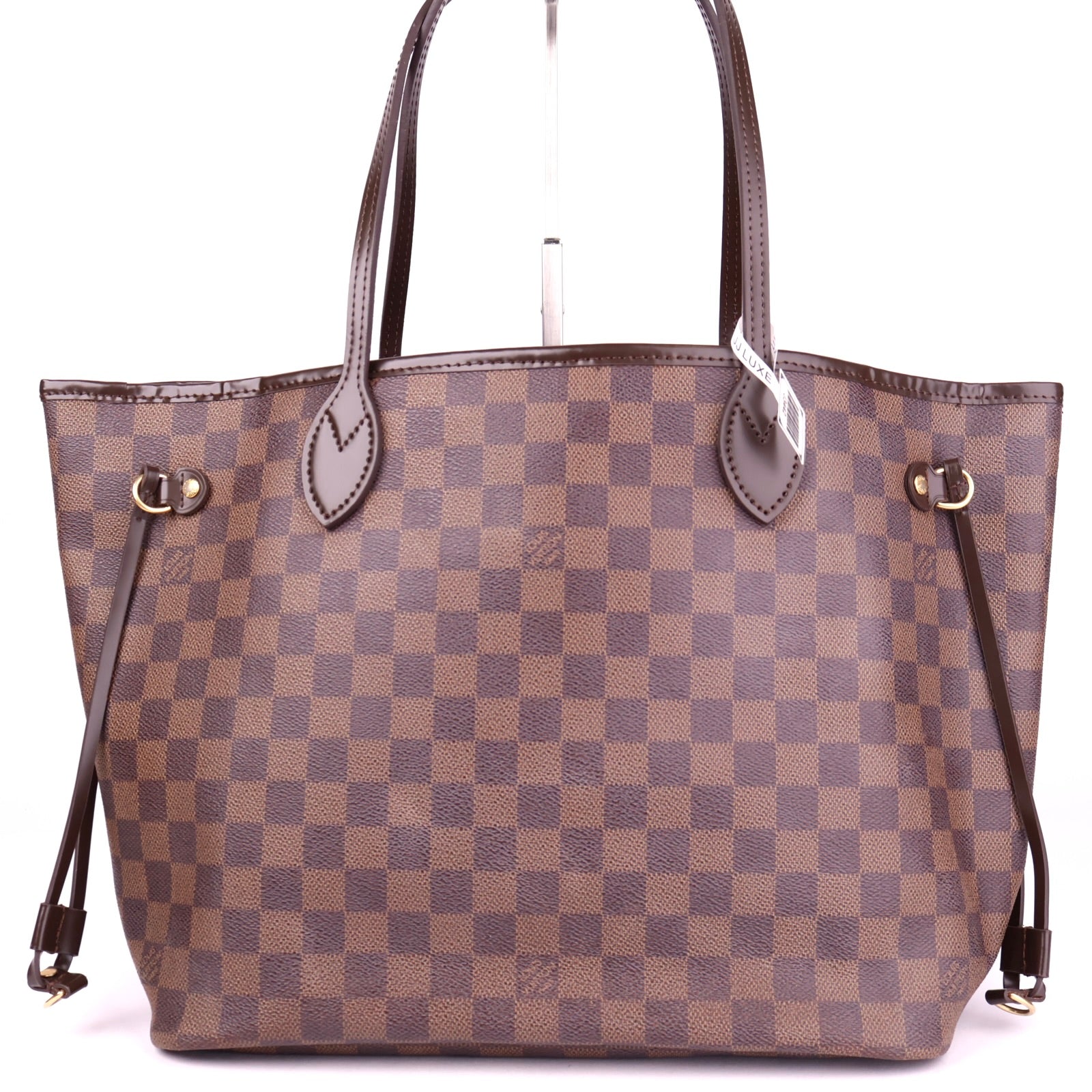J3442 Louis Vuitton Neverfull MM Damier Ebene Canvas- Pre Owned