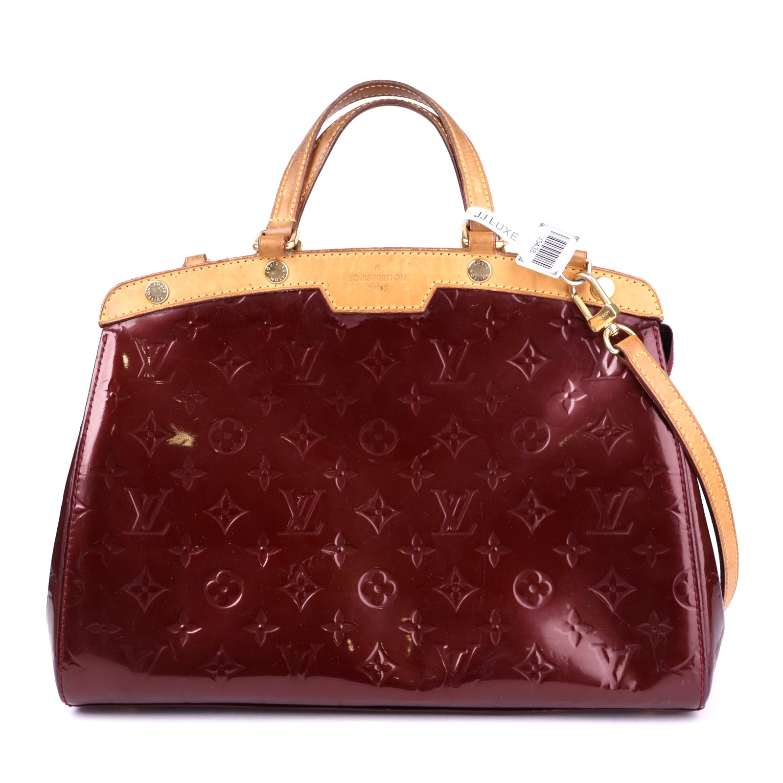 J3438 Louis Vuitton Monogram Vernis Brea MM- Pre Owned