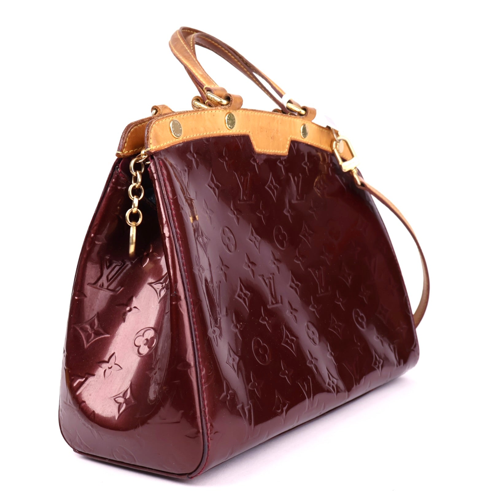 J3438 Louis Vuitton Monogram Vernis Brea MM- Pre Owned