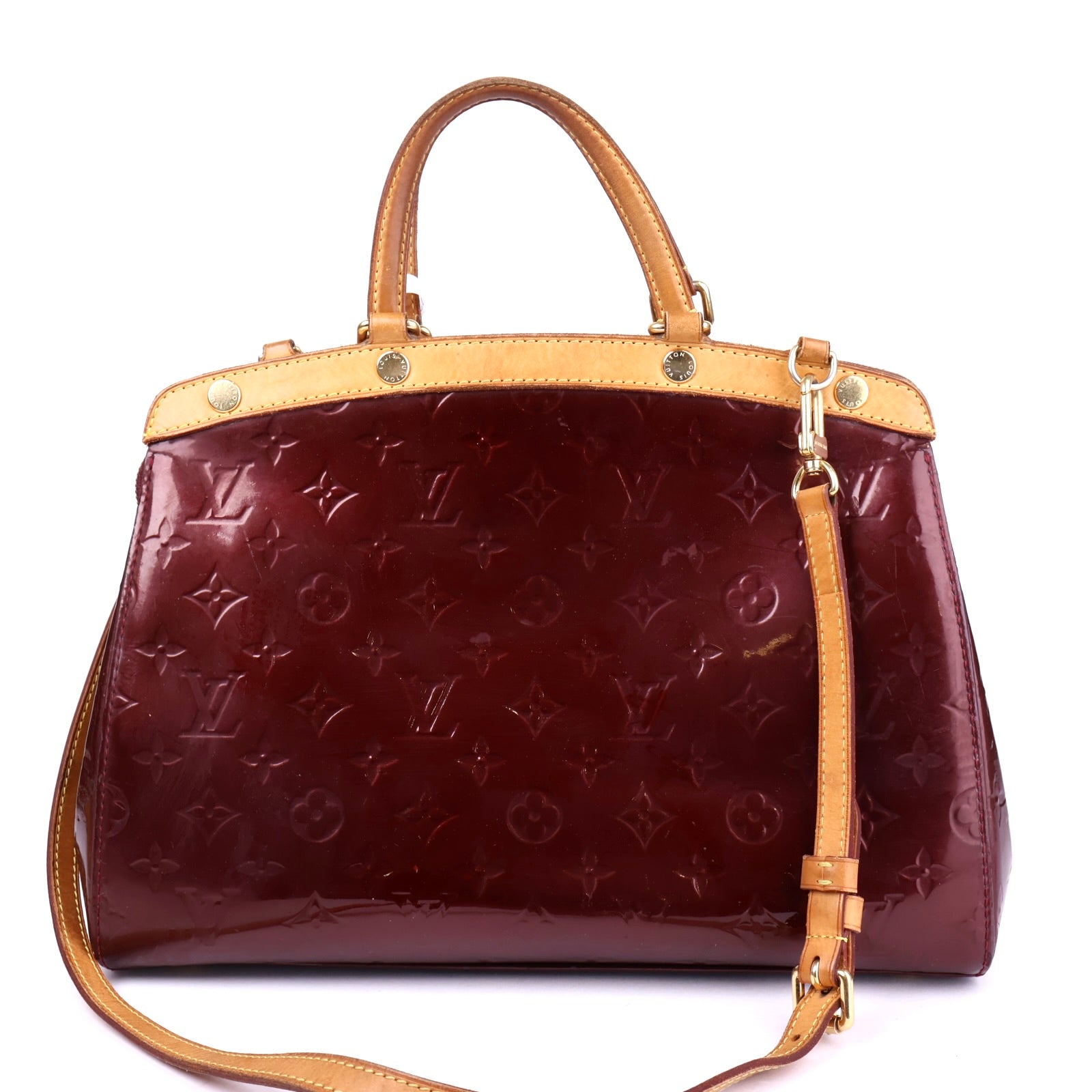 J3438 Louis Vuitton Monogram Vernis Brea MM- Pre Owned