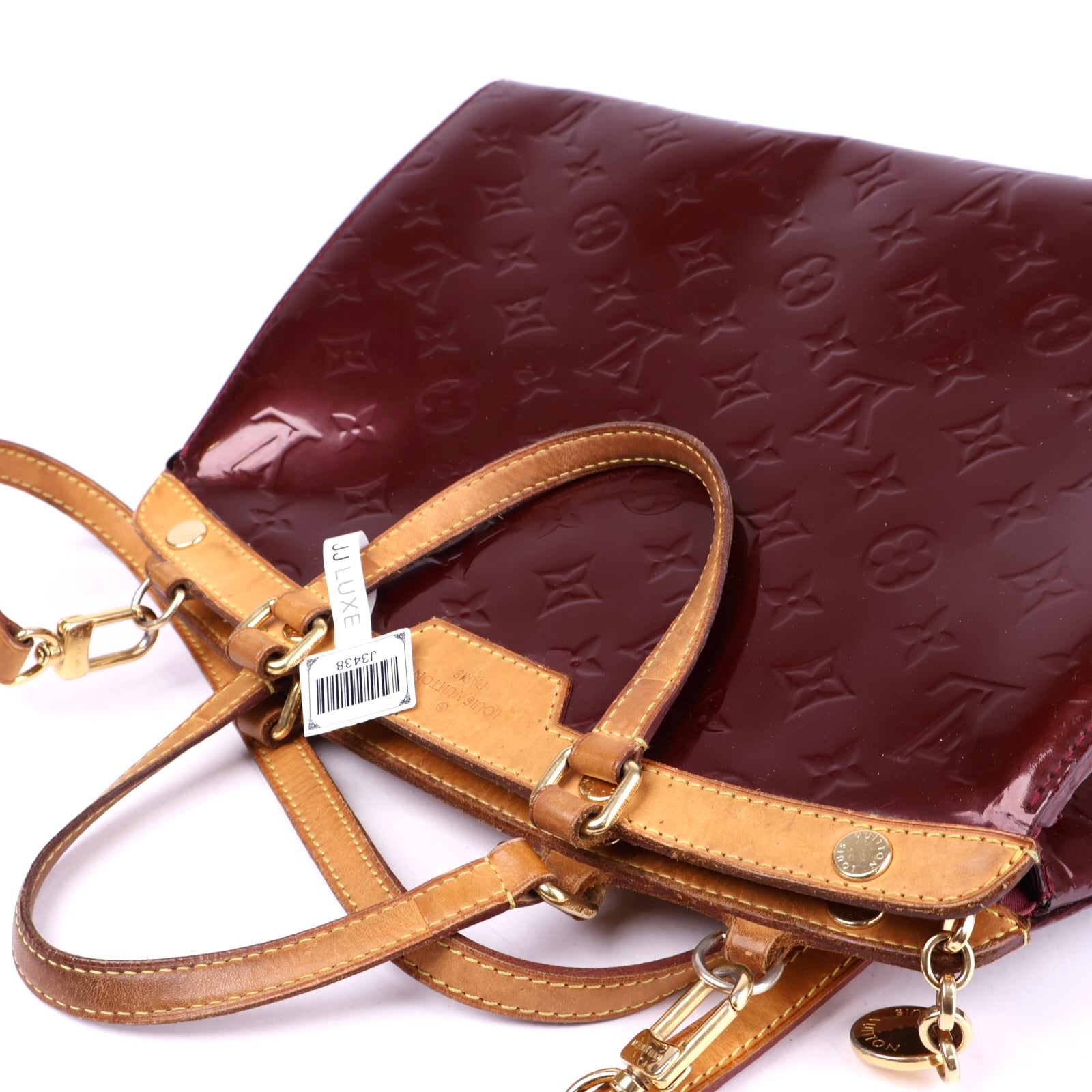 J3438 Louis Vuitton Monogram Vernis Brea MM- Pre Owned