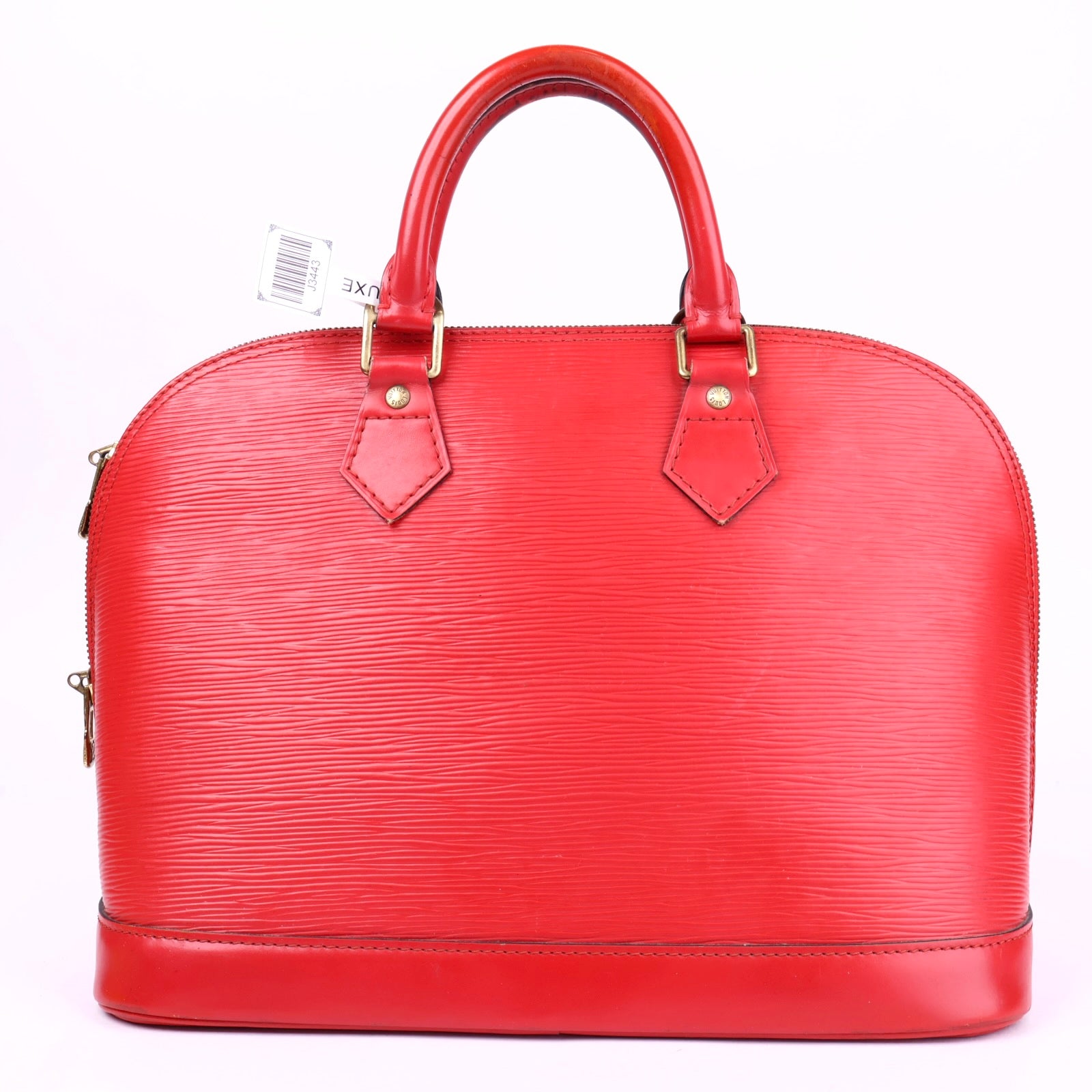 J3443 LOUIS VUITTON Epi Alma PM Castillan Red Bag- Pre Owned