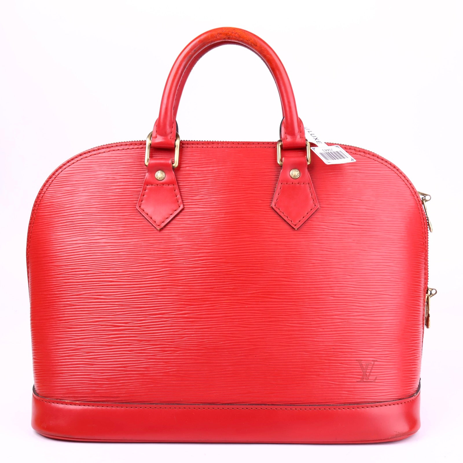 J3443 LOUIS VUITTON Epi Alma PM Castillan Red Bag- Pre Owned