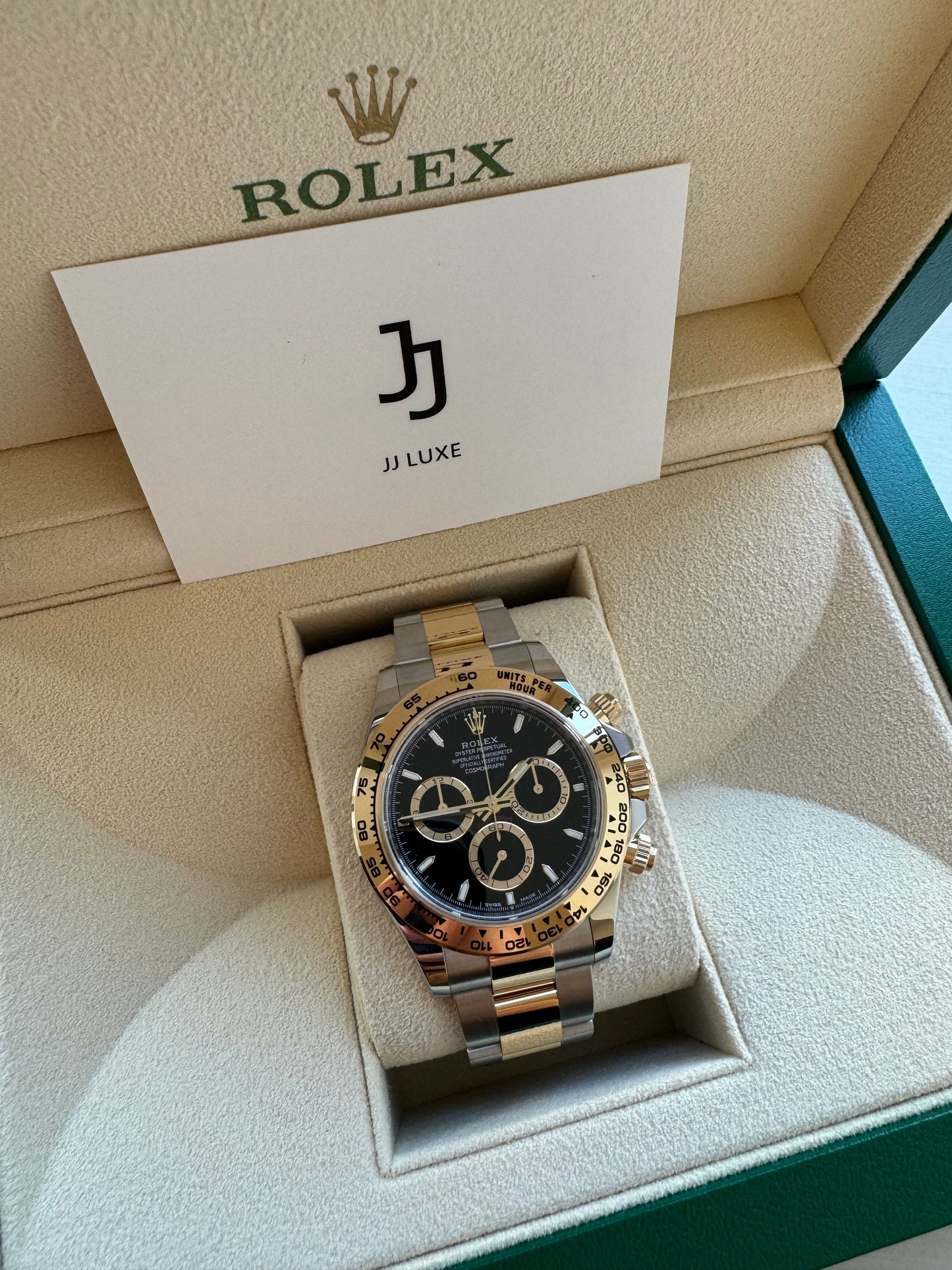 Rolex Daytona Black Bi-Metal 40mm 126503