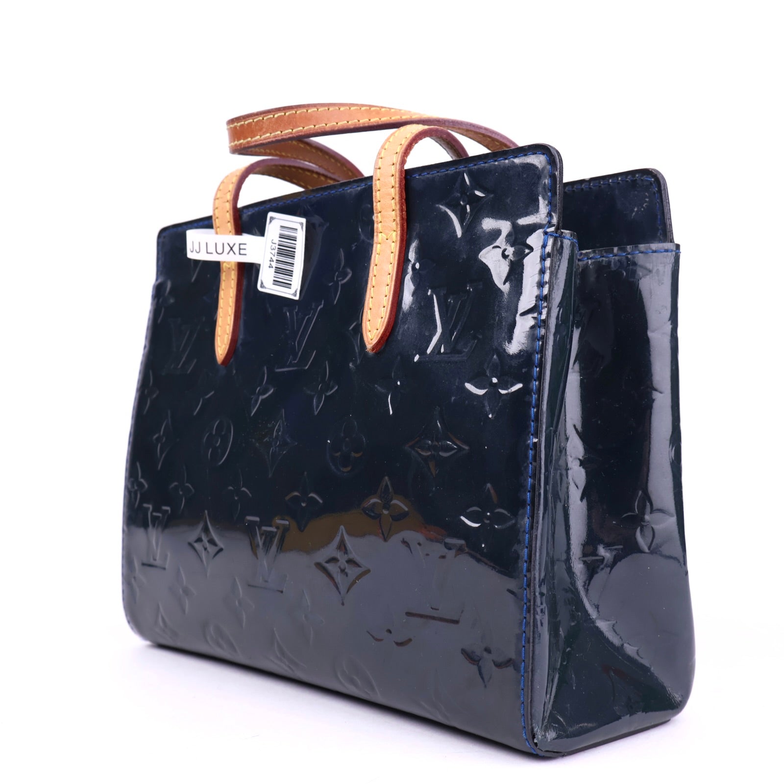 J3744 Louis Vuitton Vernis Catalina BB Grand Blue- Pre Owned