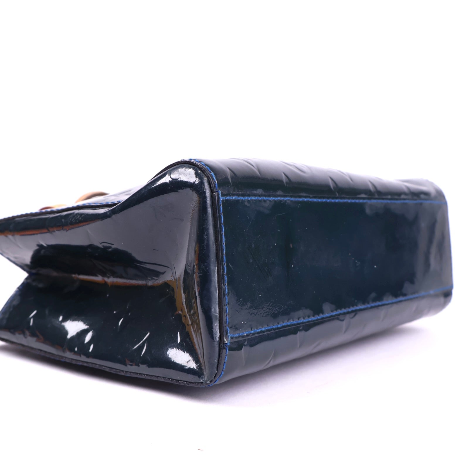 J3744 Louis Vuitton Vernis Catalina BB Grand Blue- Pre Owned
