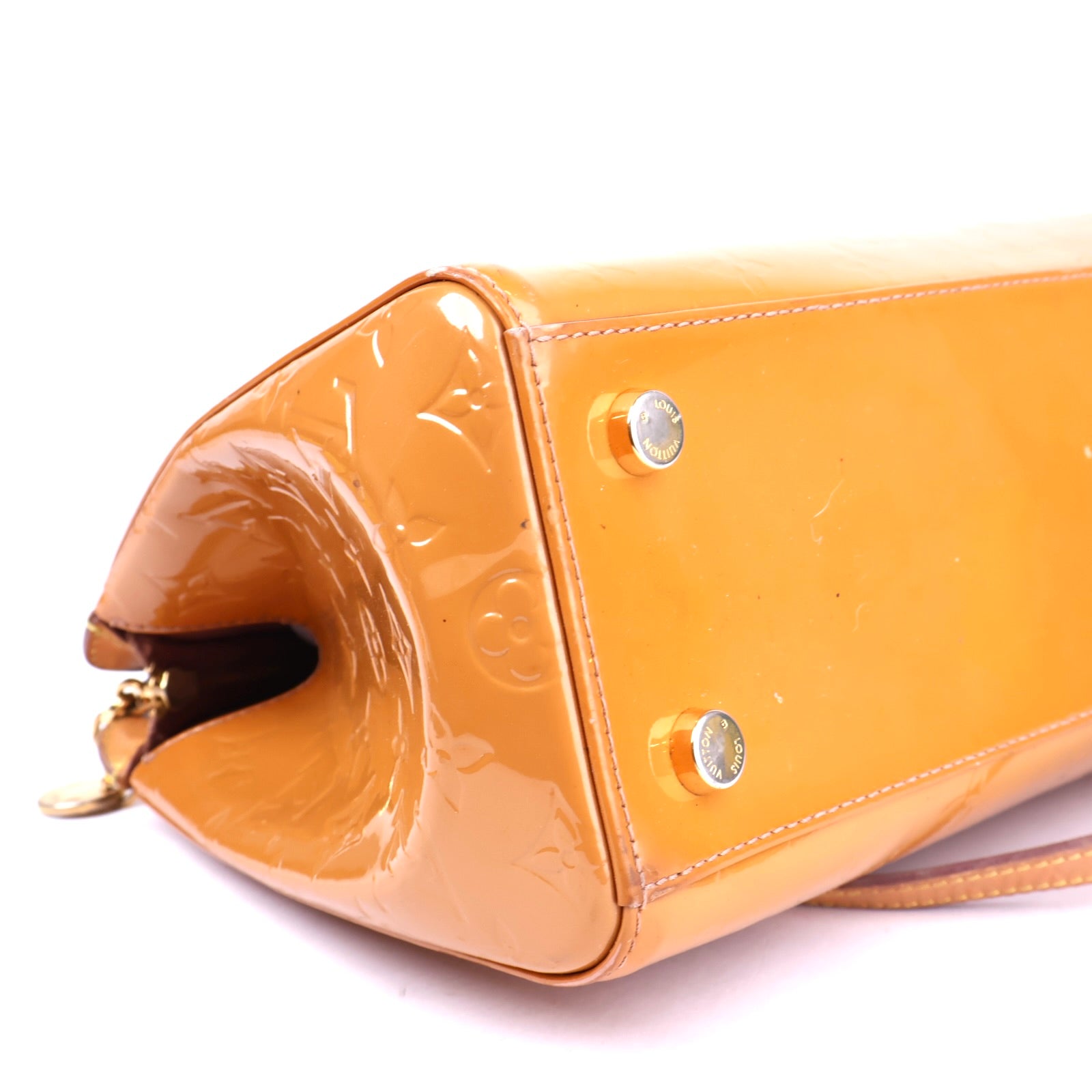 J3741 Louis Vuitton Monogram Vernis Brea MM Satchel- Pre Owned