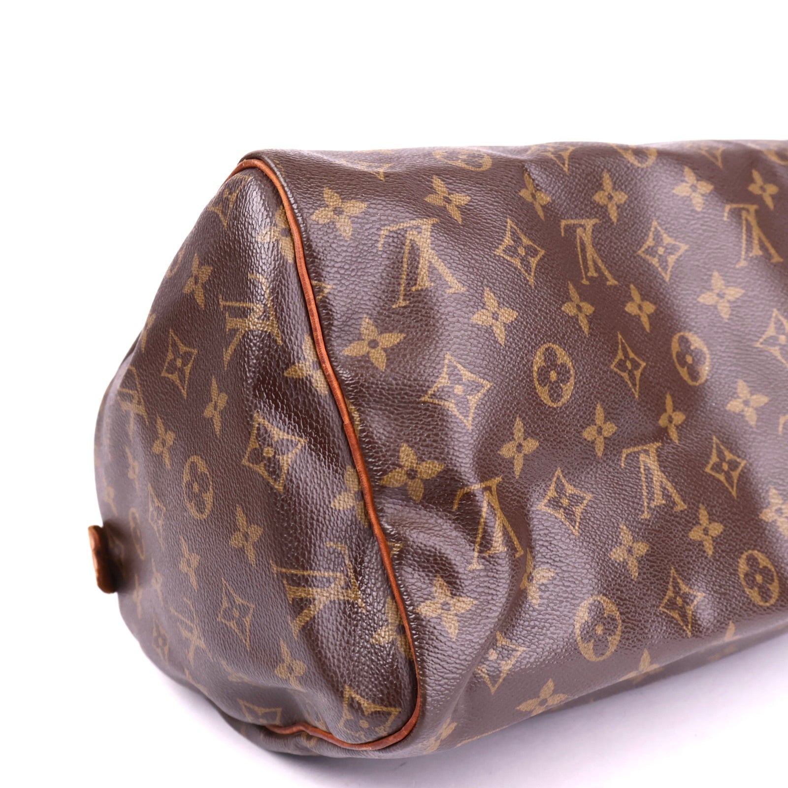 J3737 Louis Vuitton Brown Speedy 30 Handbag- Pre Owned