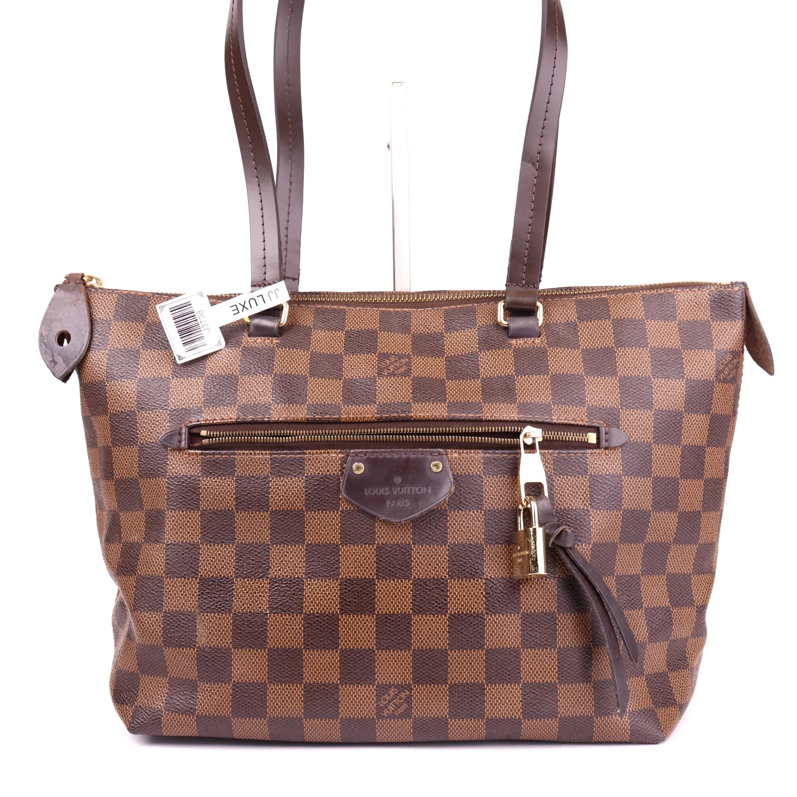 J3736 Louis Vuitton Iena MM Damier Ebene Canvas Bag- Pre Owned