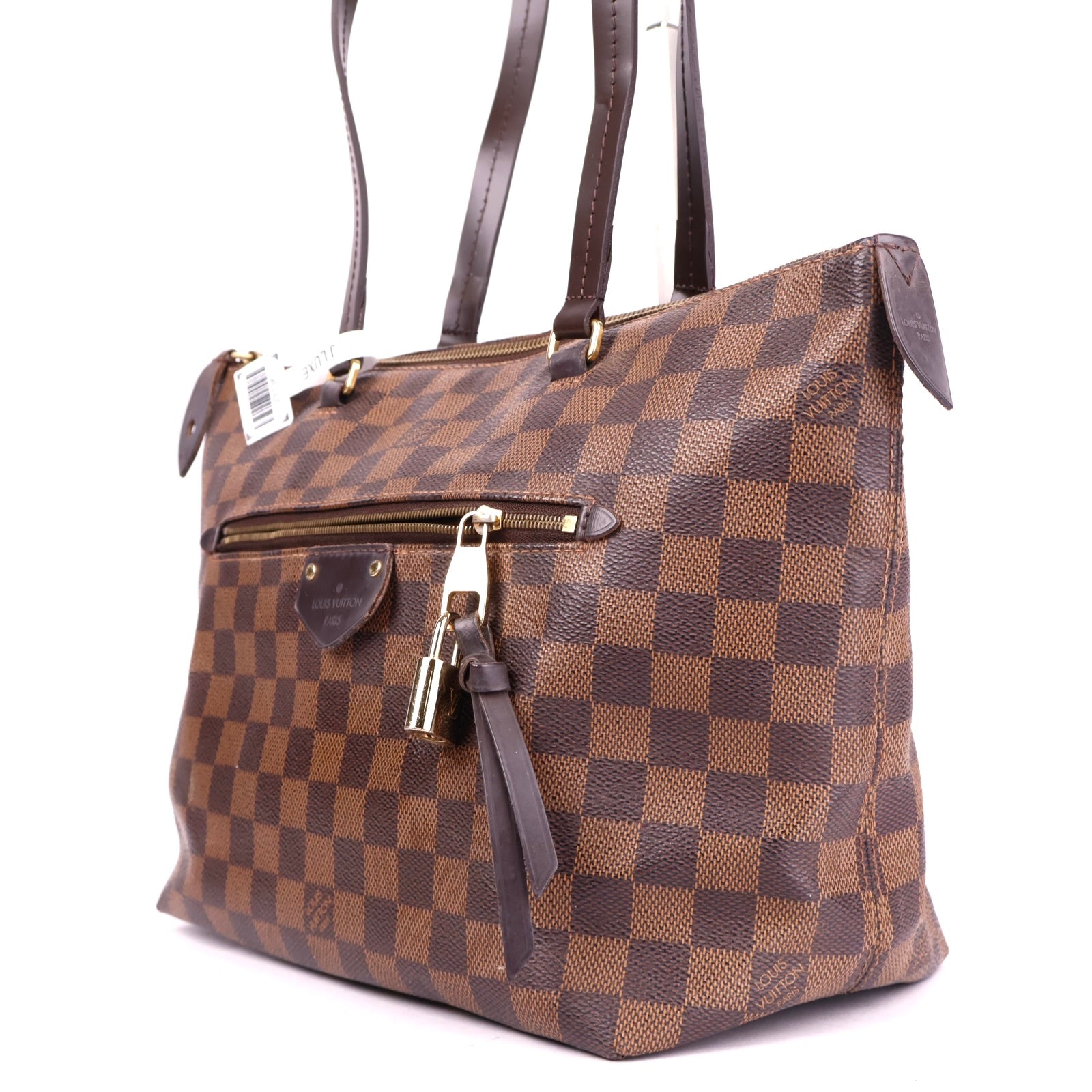 J3736 Louis Vuitton Iena MM Damier Ebene Canvas Bag- Pre Owned