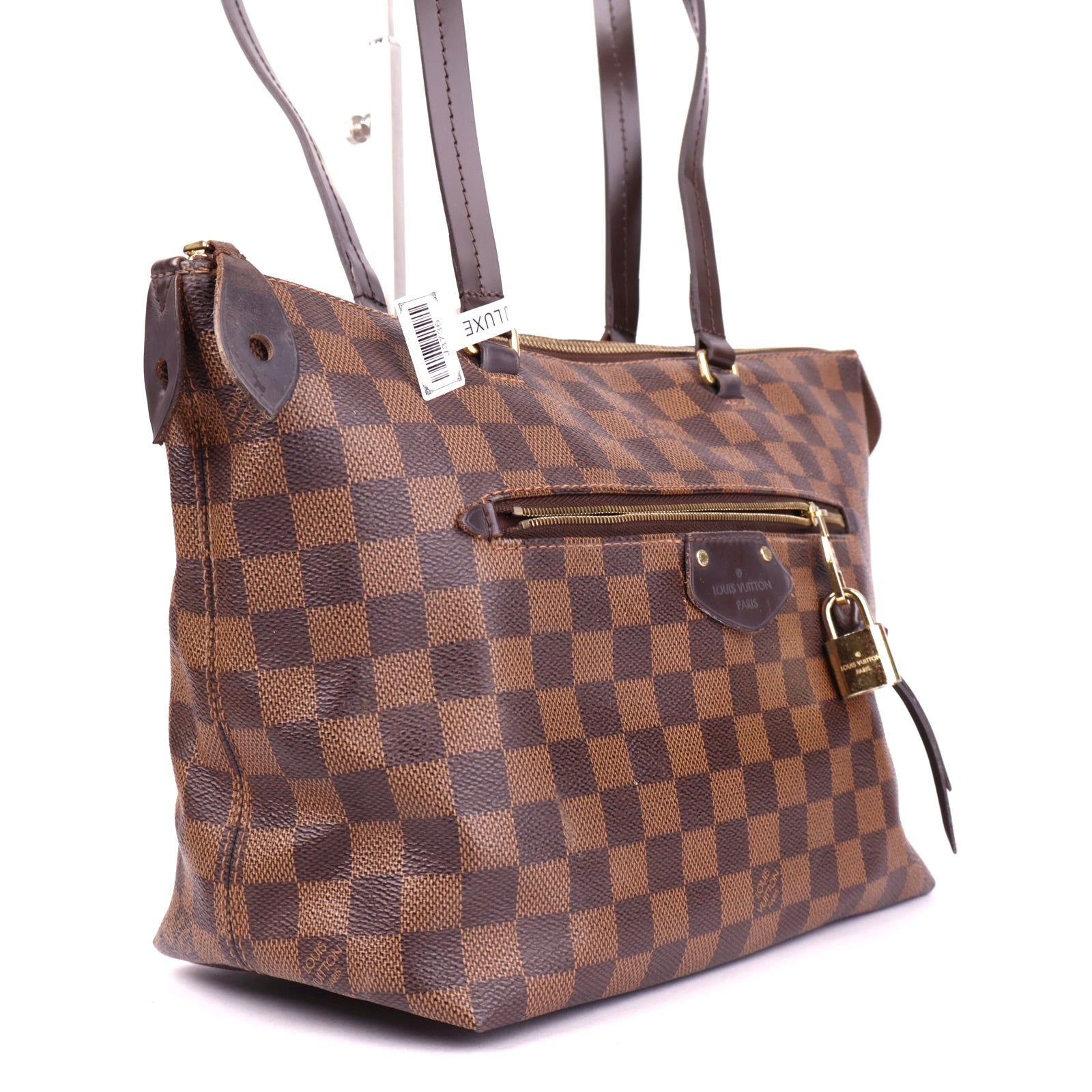 J3736 Louis Vuitton Iena MM Damier Ebene Canvas Bag- Pre Owned