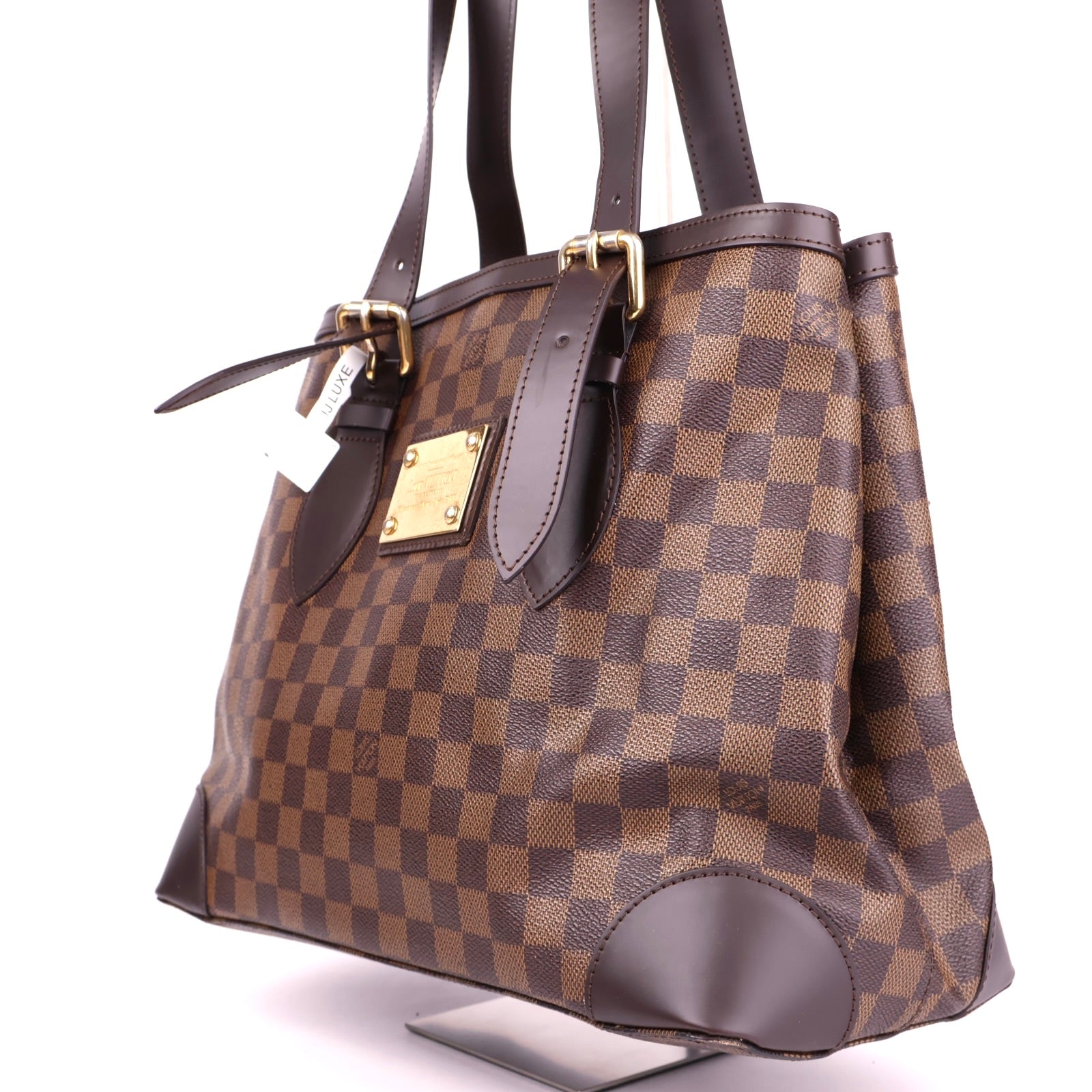 J3735 Louis Vuitton Hampstead MM Damier Ebene- Pre Owned