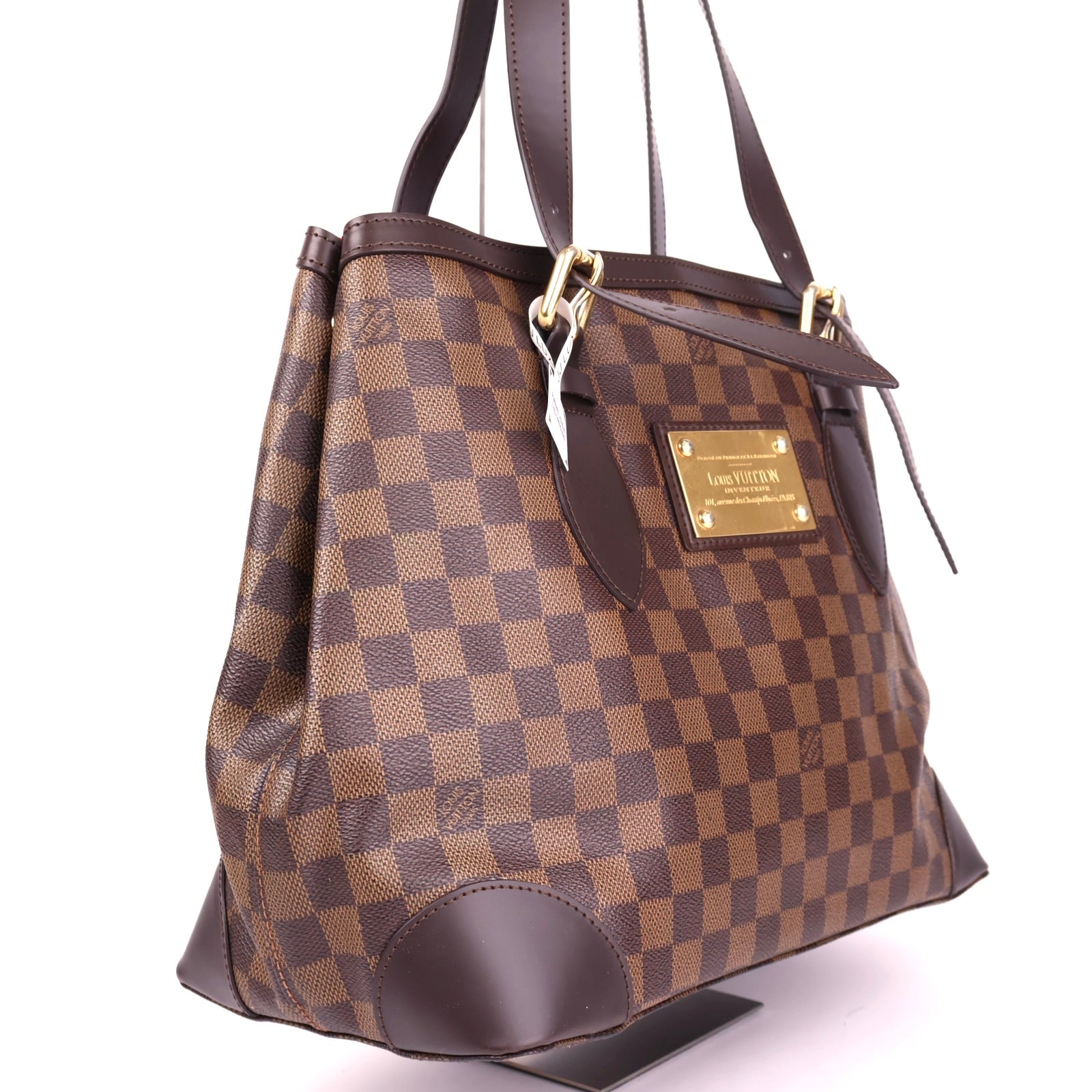 J3735 Louis Vuitton Hampstead MM Damier Ebene- Pre Owned