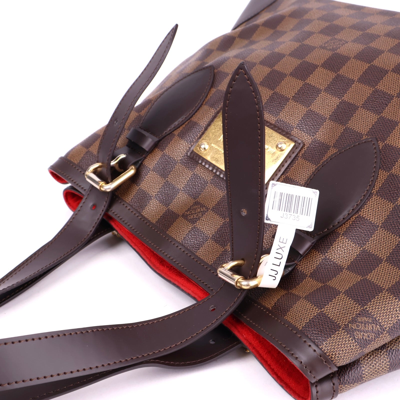 J3735 Louis Vuitton Hampstead MM Damier Ebene- Pre Owned