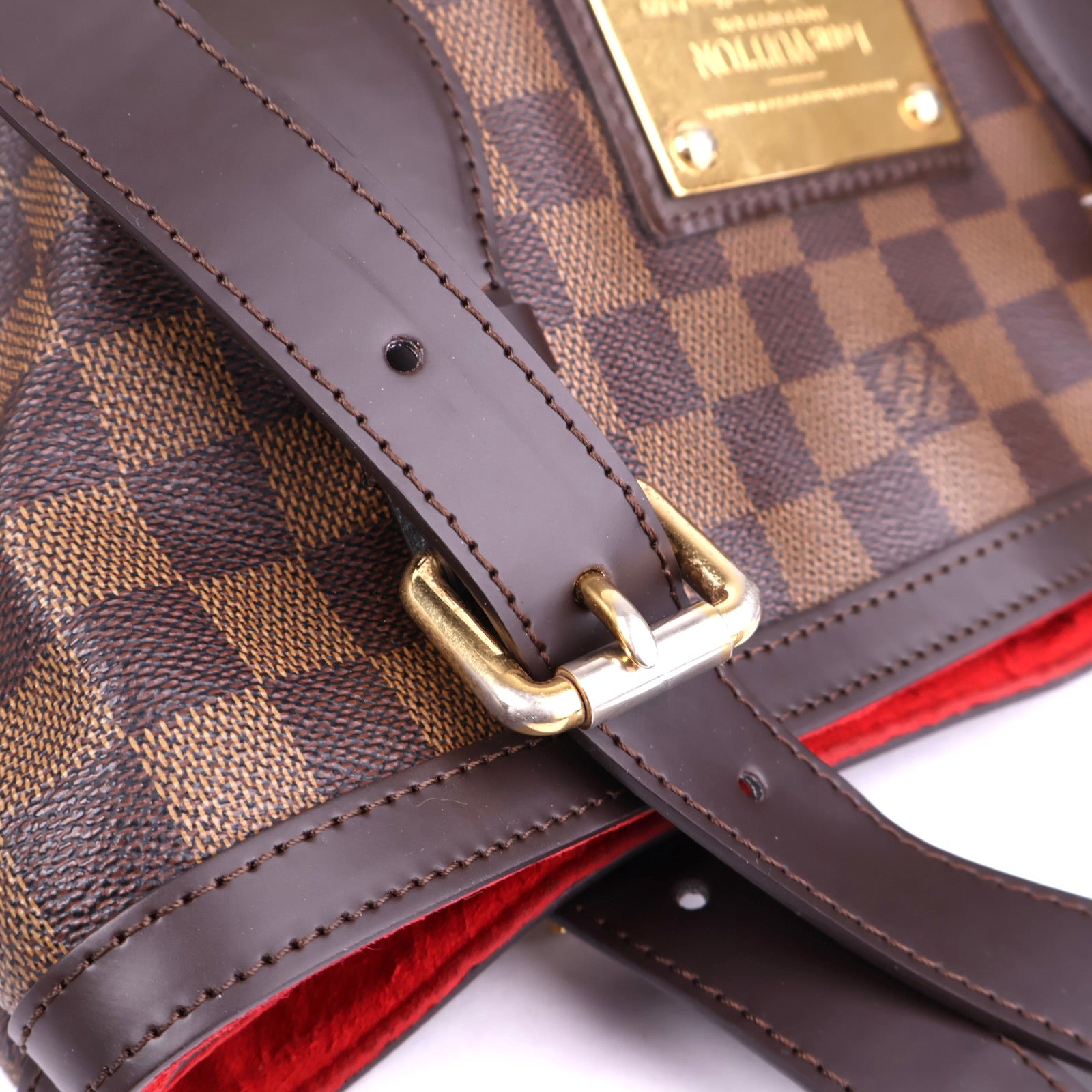 J3735 Louis Vuitton Hampstead MM Damier Ebene- Pre Owned