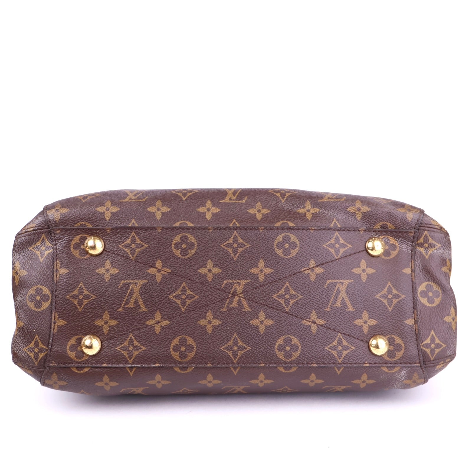 J3732 Louis Vuitton Montaigne Handbag Monogram Canvas MM - Pre Owned