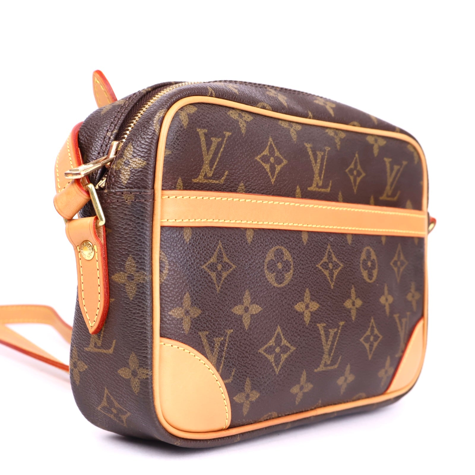 J3486 Louis Vuitton Trocadero Monogram 27 Brown- Pre Owned