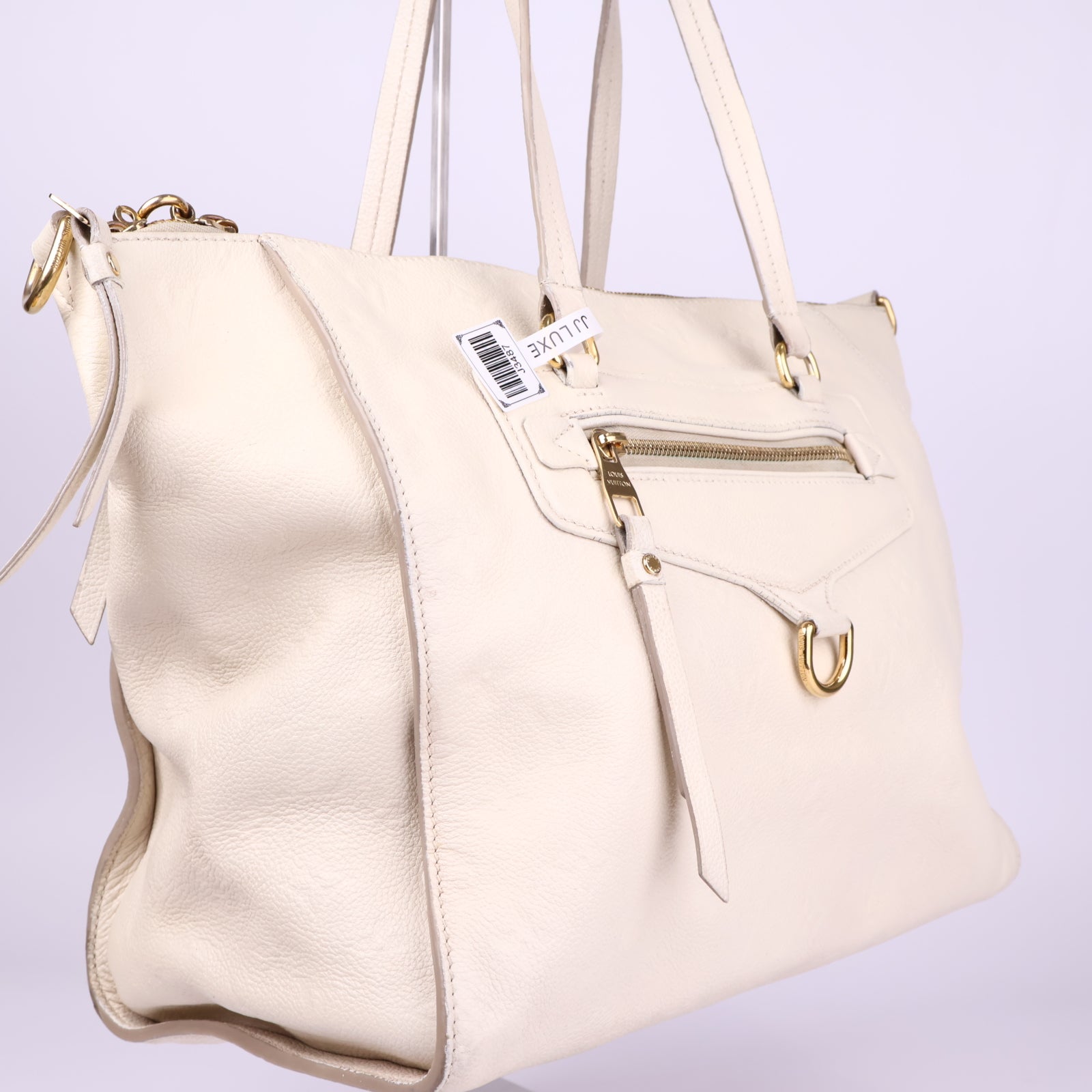 J3487# Louis Vuitton Neige Monogram Empreinte Leather Lumineuse- Pre Owned