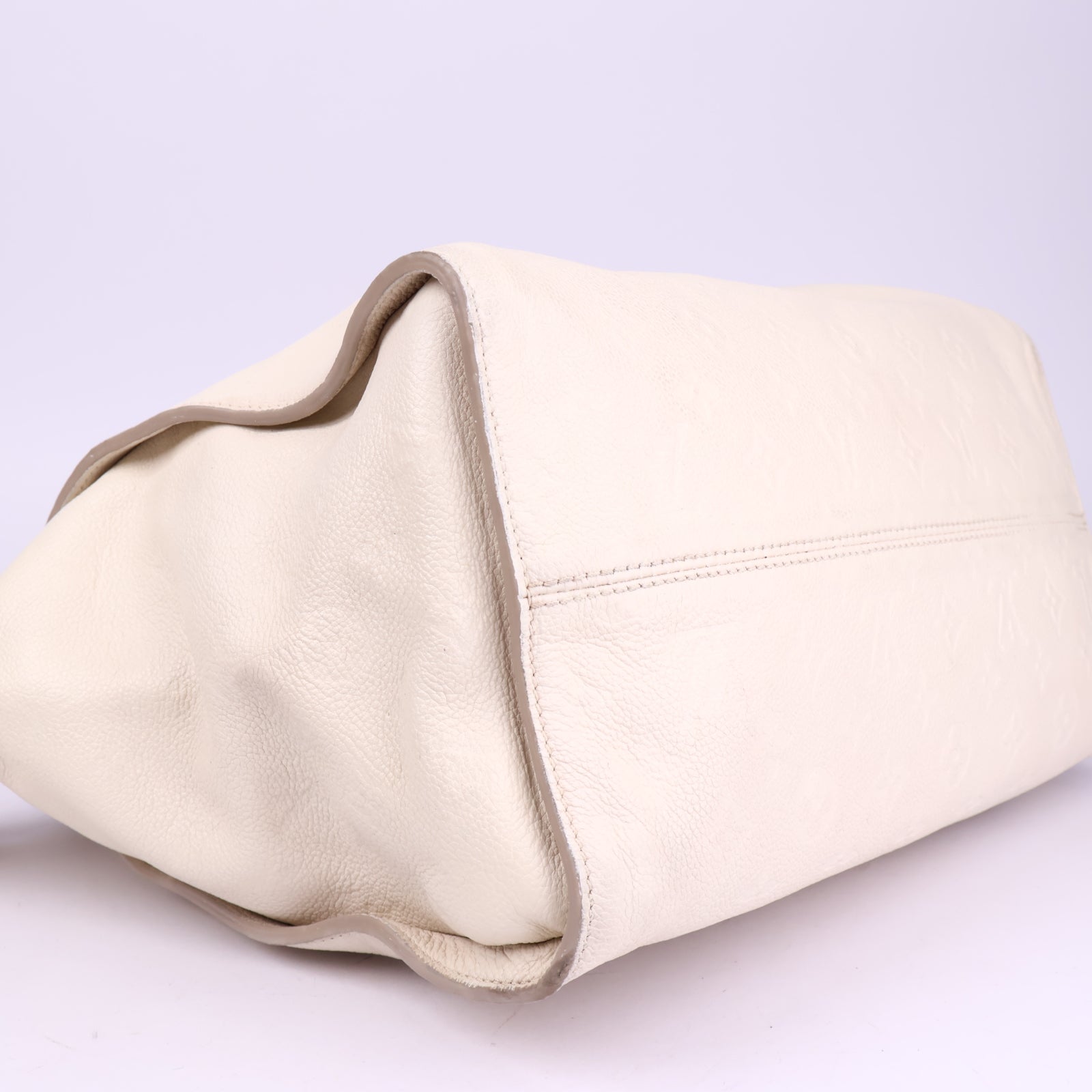 J3487# Louis Vuitton Neige Monogram Empreinte Leather Lumineuse- Pre Owned