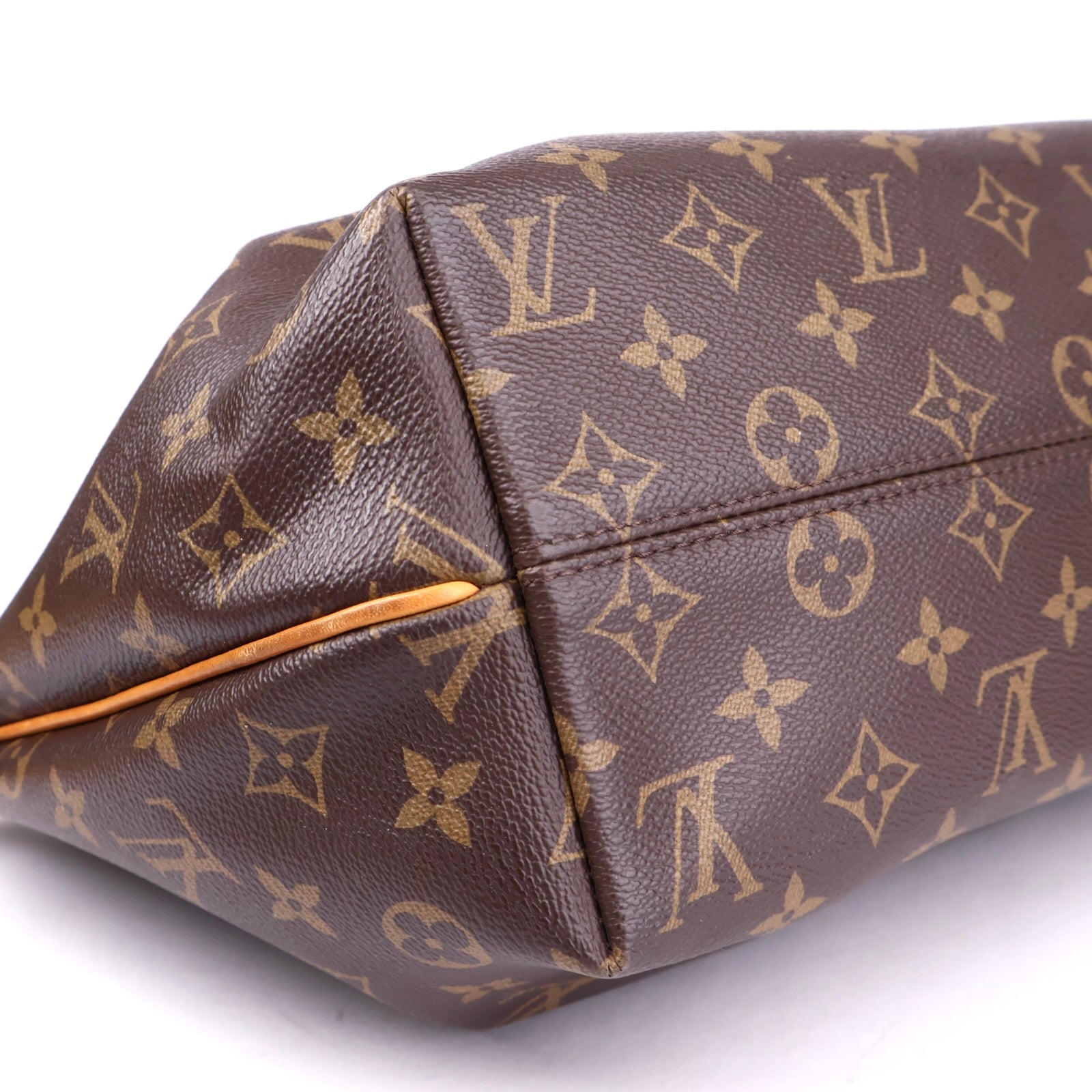 J3488 Louis Vuitton Brown Monogram Canvas Turenne MM Bag- Pre Owned
