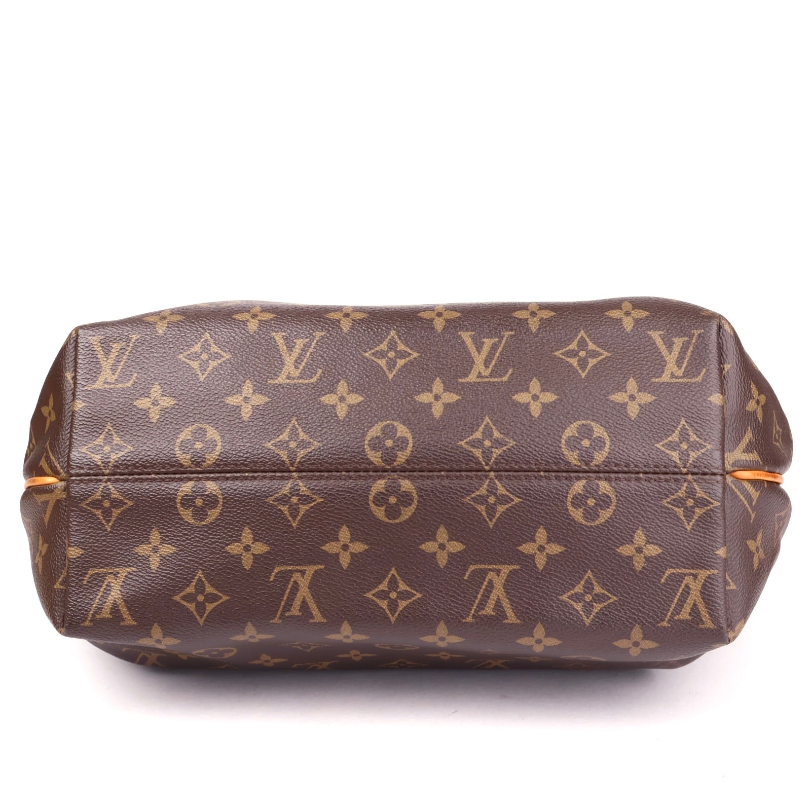J3488 Louis Vuitton Brown Monogram Canvas Turenne MM Bag- Pre Owned