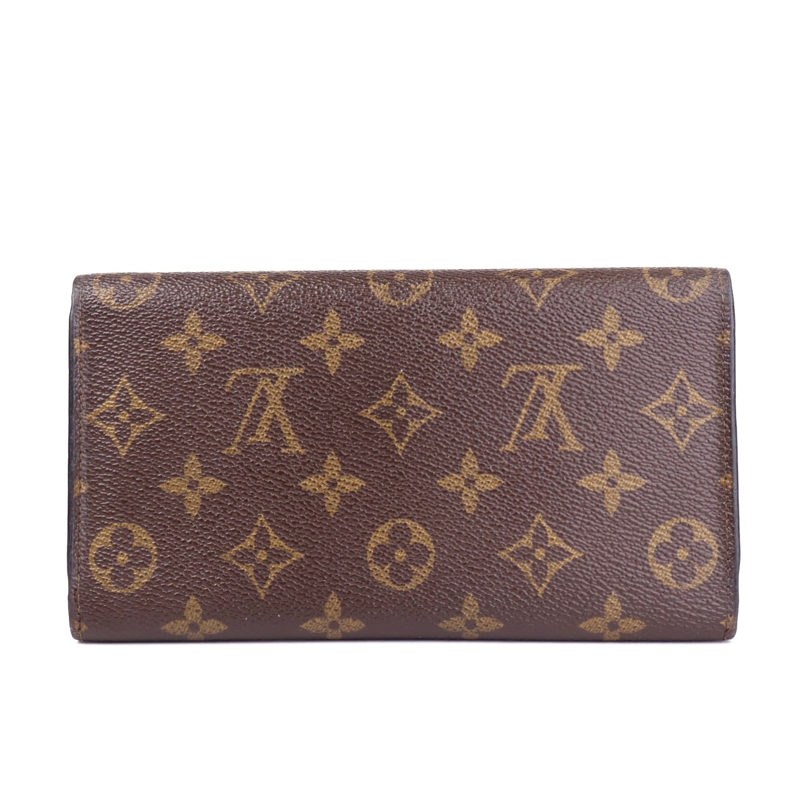 J1682 Louis Vuitton Monogram Canvas Sarah Wallet- Pre Owned
